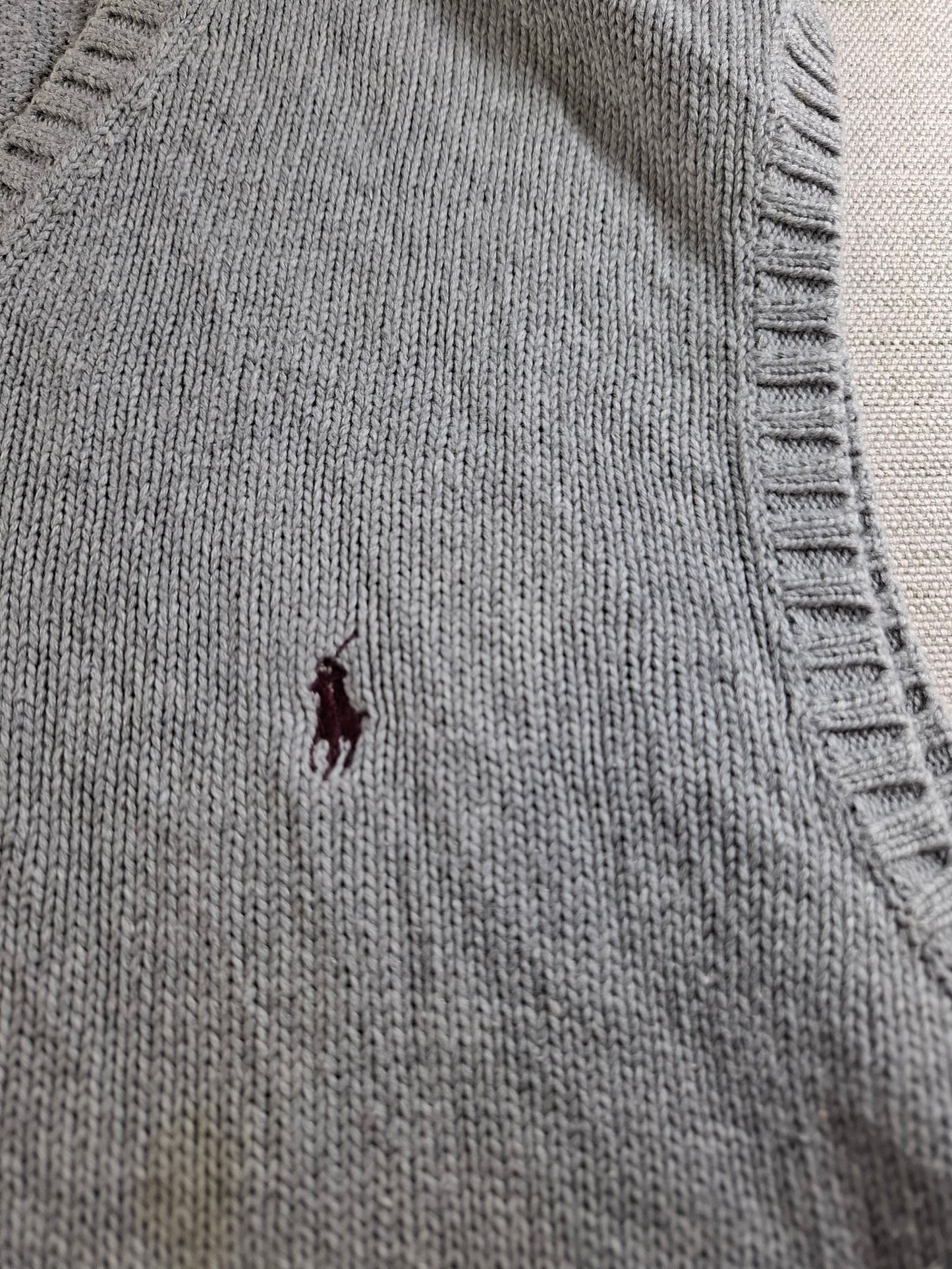 001484 – Polo Ralph Lauren Cardigan – Grey, Size 105