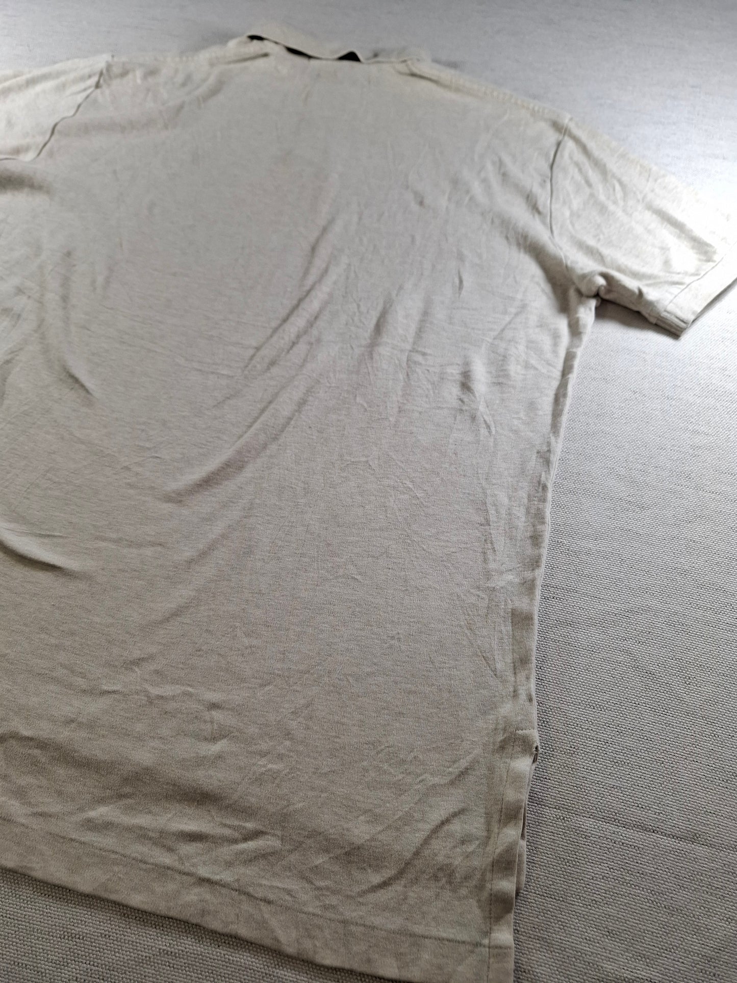 001485 – Polo Ralph Lauren Polo Shirt – Cream/Beige, Size M