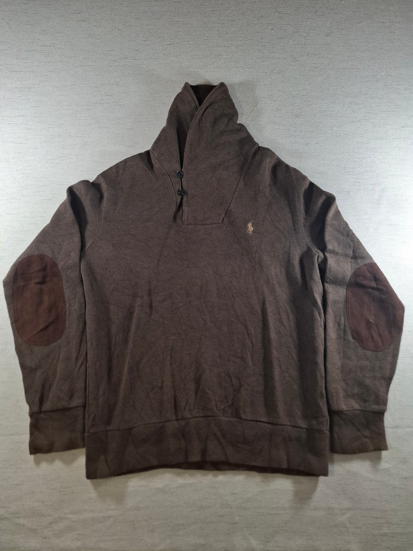 001489 – Polo Ralph Lauren Sweater – Brown, Size S