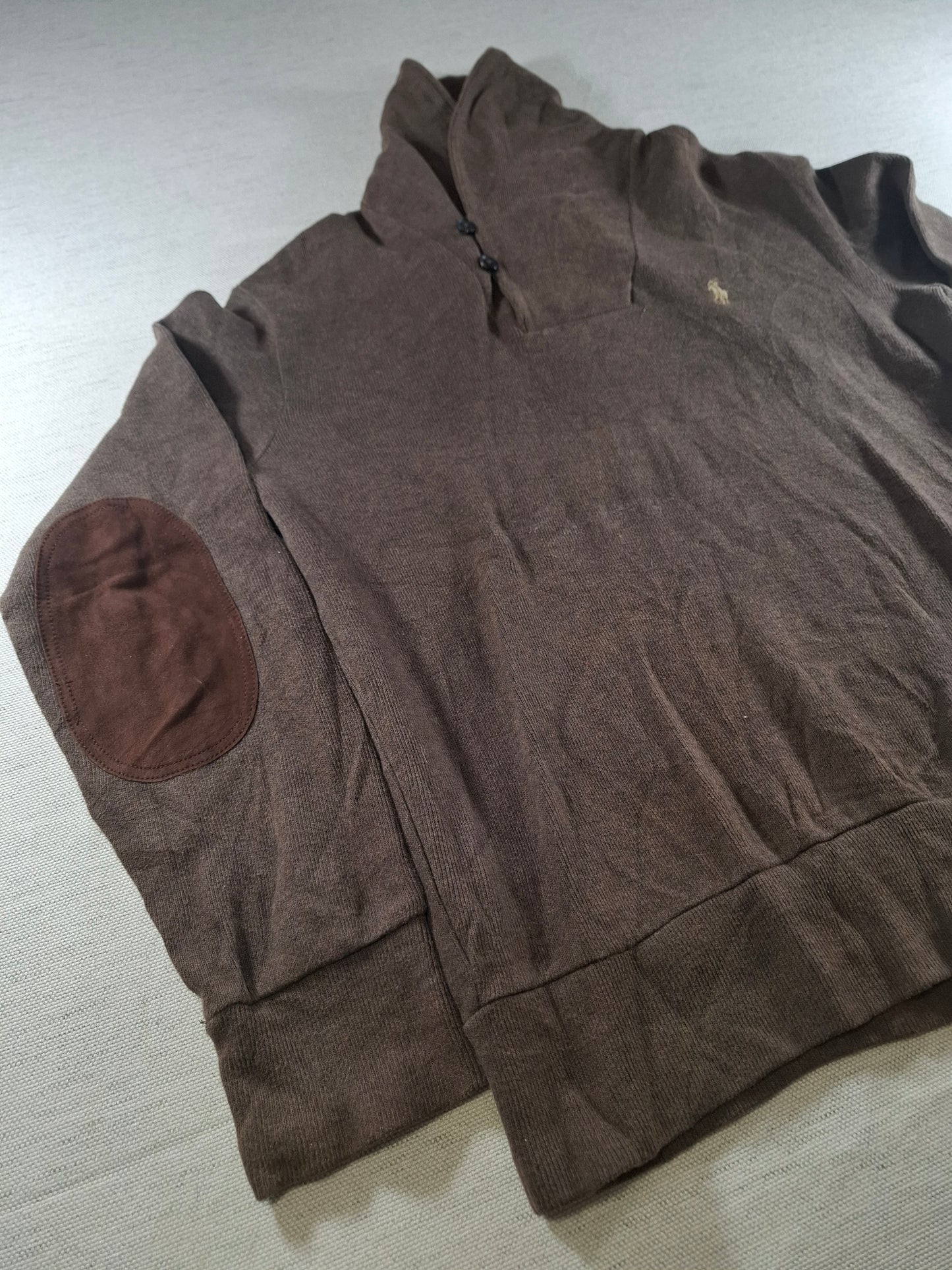 001489 – Polo Ralph Lauren Sweater – Brown, Size S