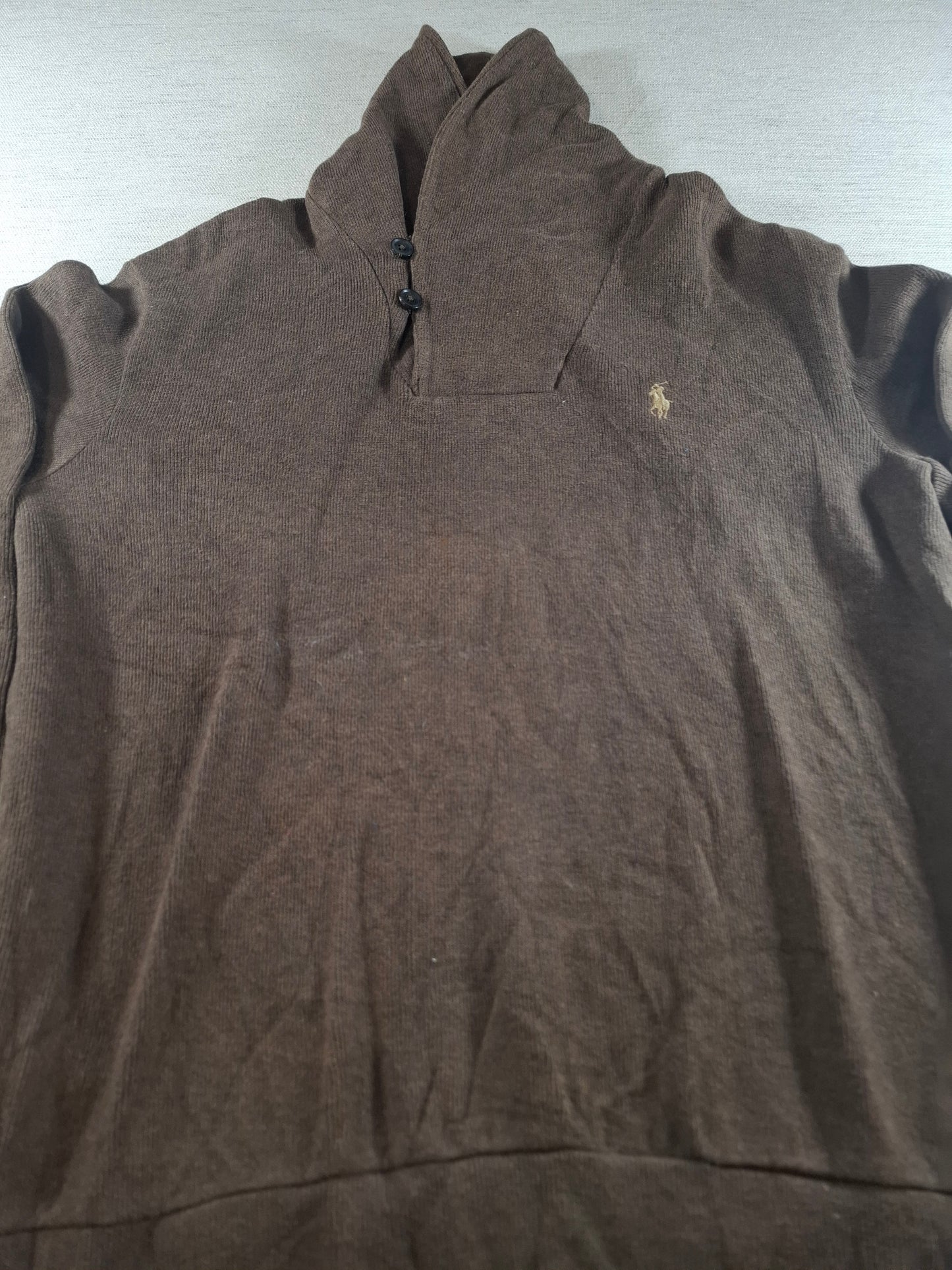 001489 – Polo Ralph Lauren Sweater – Brown, Size S