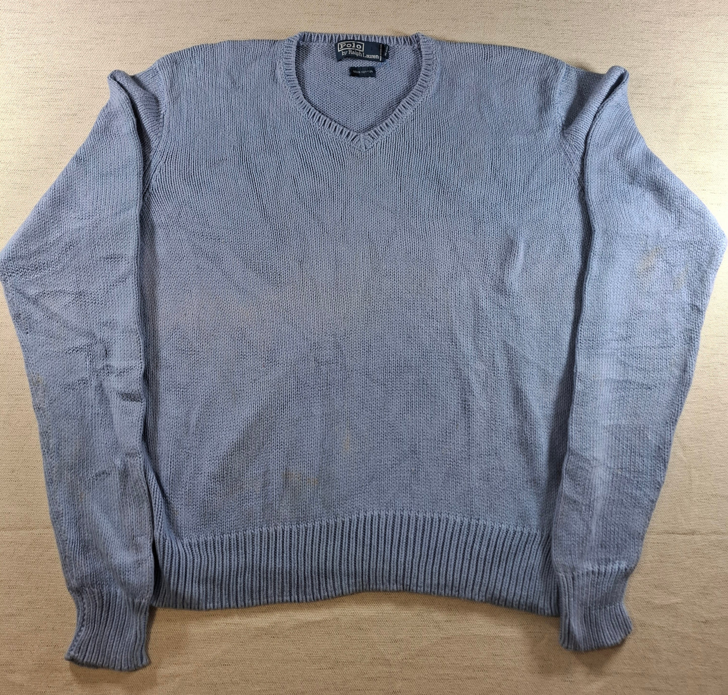 001490 – Polo Ralph Lauren Sweater – Blue, Size L