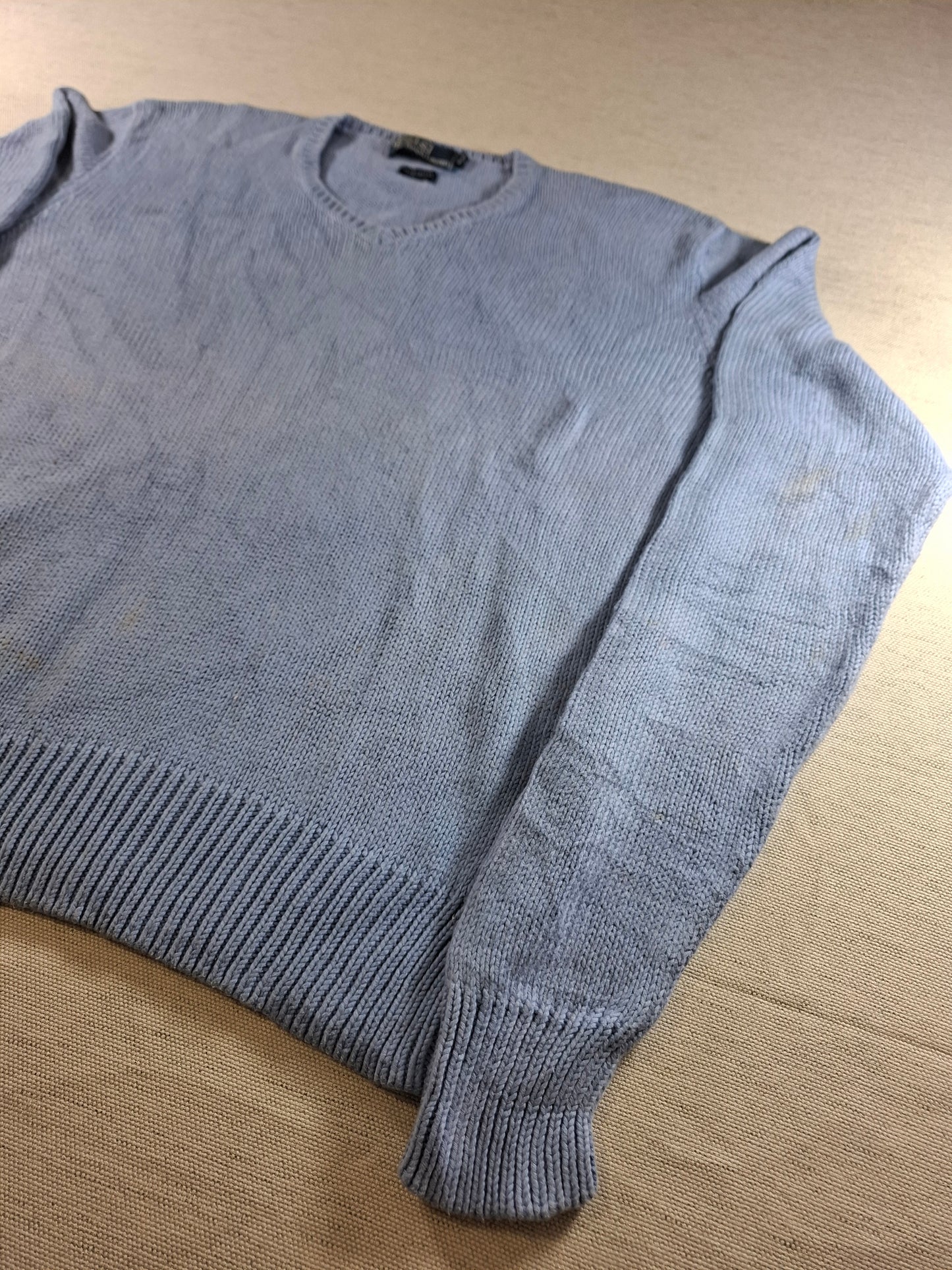 001490 – Polo Ralph Lauren Sweater – Blue, Size L