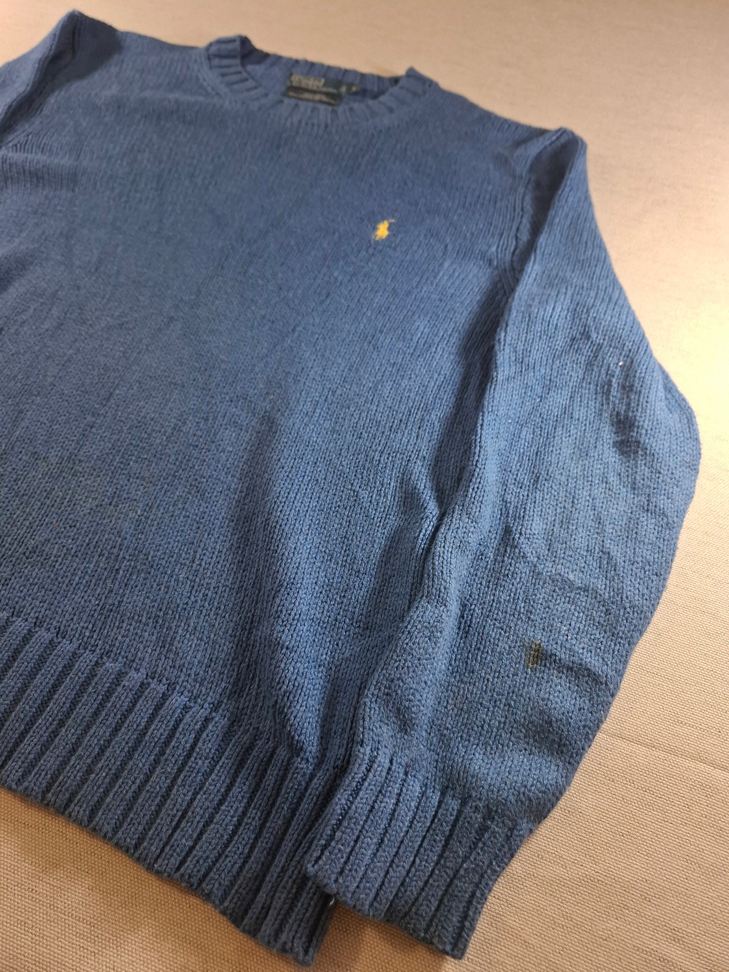 001492 – Polo Ralph Lauren Sweater – Blue, Size L