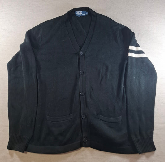 001493 – Polo Ralph Lauren Vest / Gilet – Black/White, Size XL