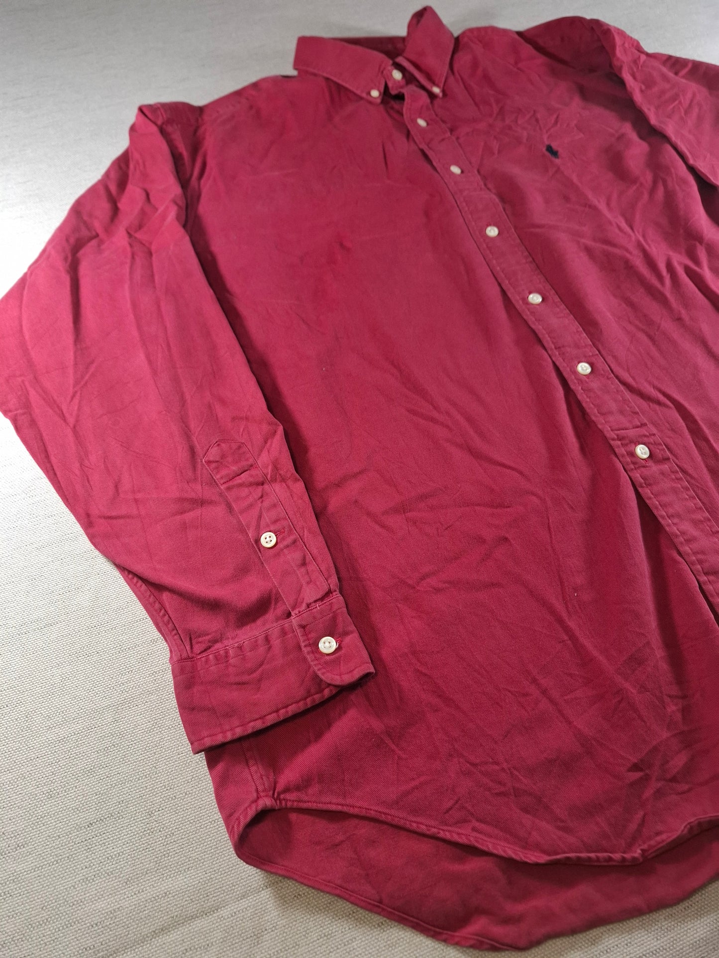 001495 – Polo Ralph Lauren Shirt – Red, Size XL