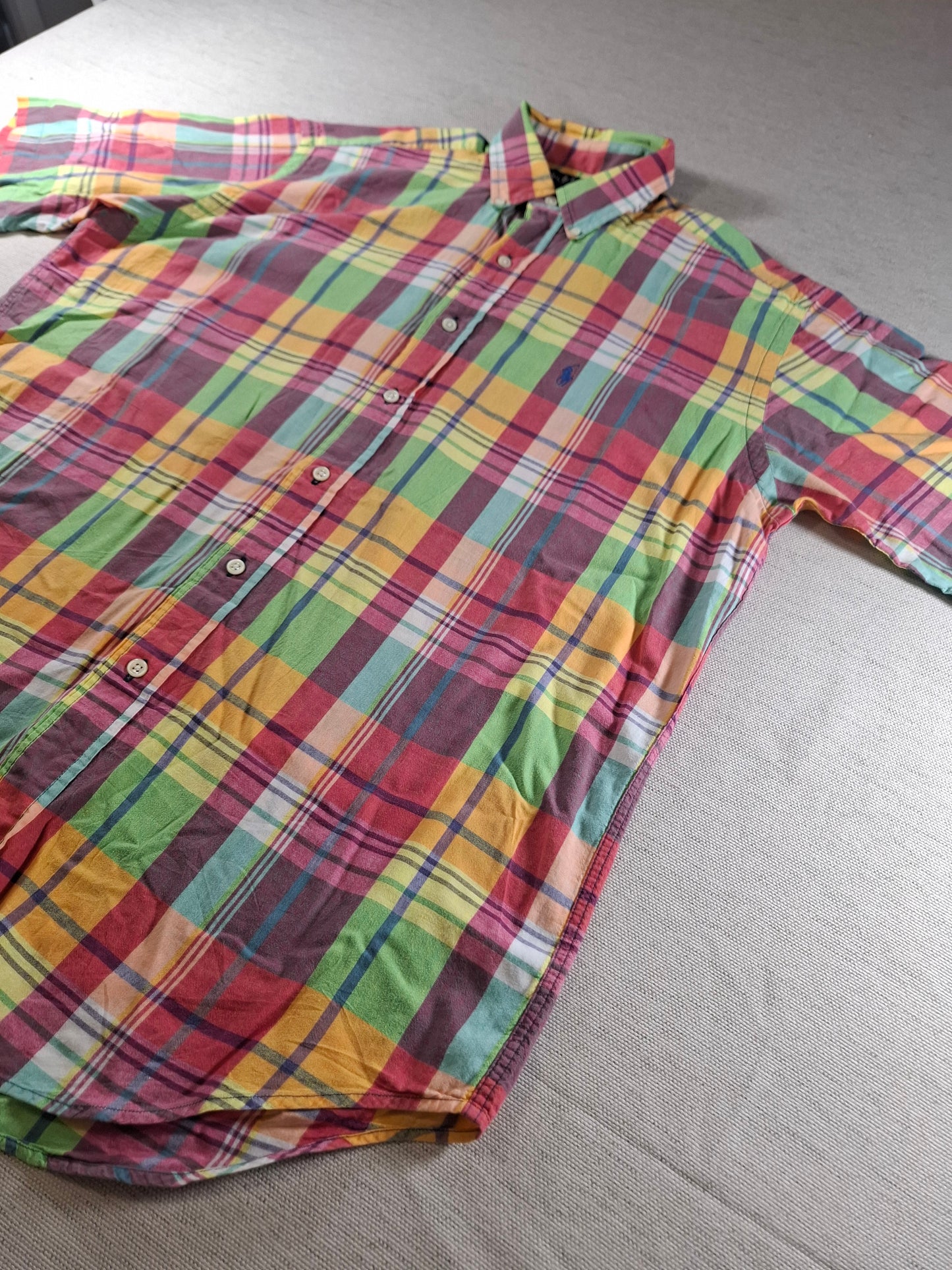 001496 – Polo Ralph Lauren Shirt – Multi, Size M