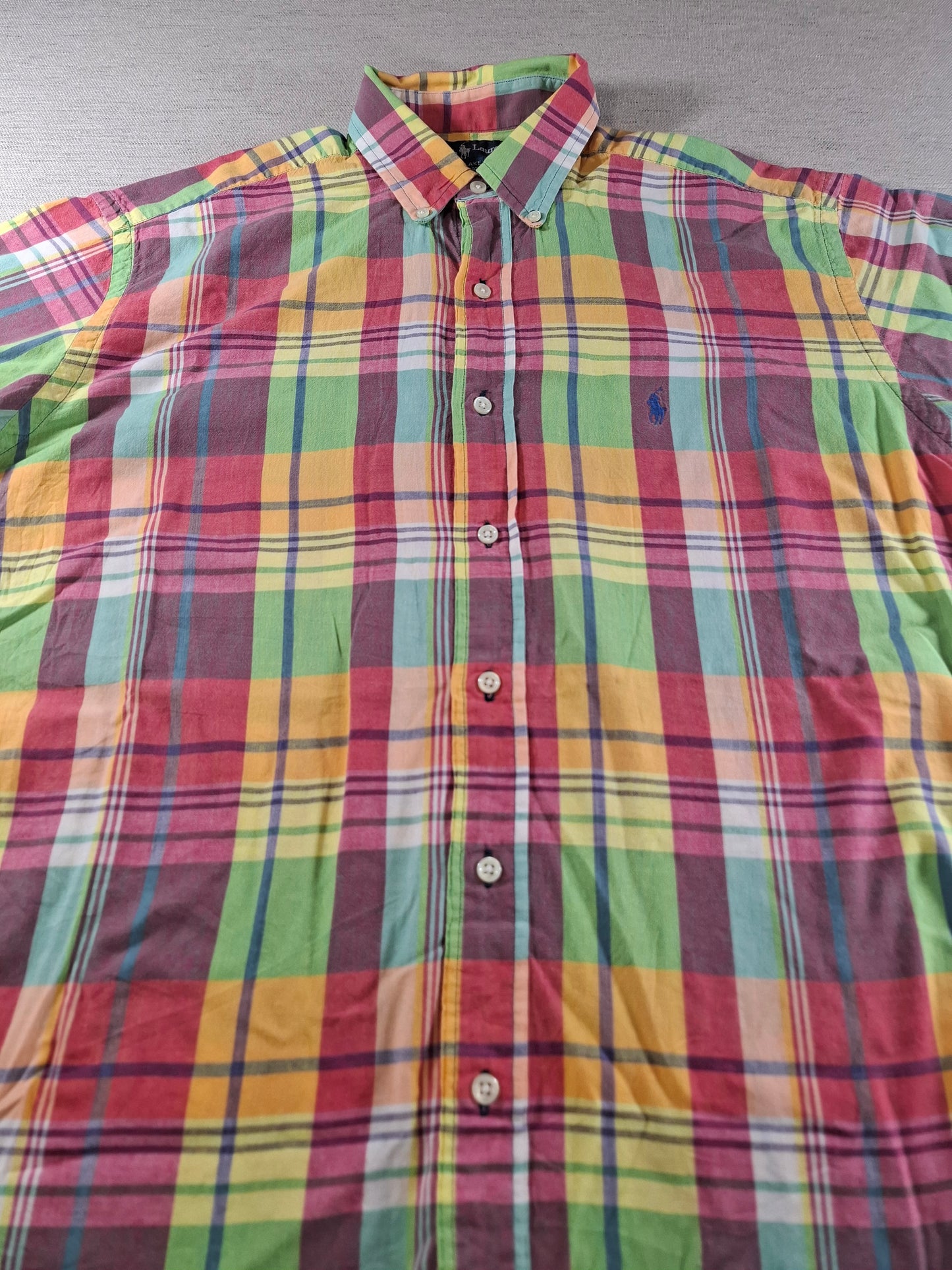 001496 – Polo Ralph Lauren Shirt – Multi, Size M