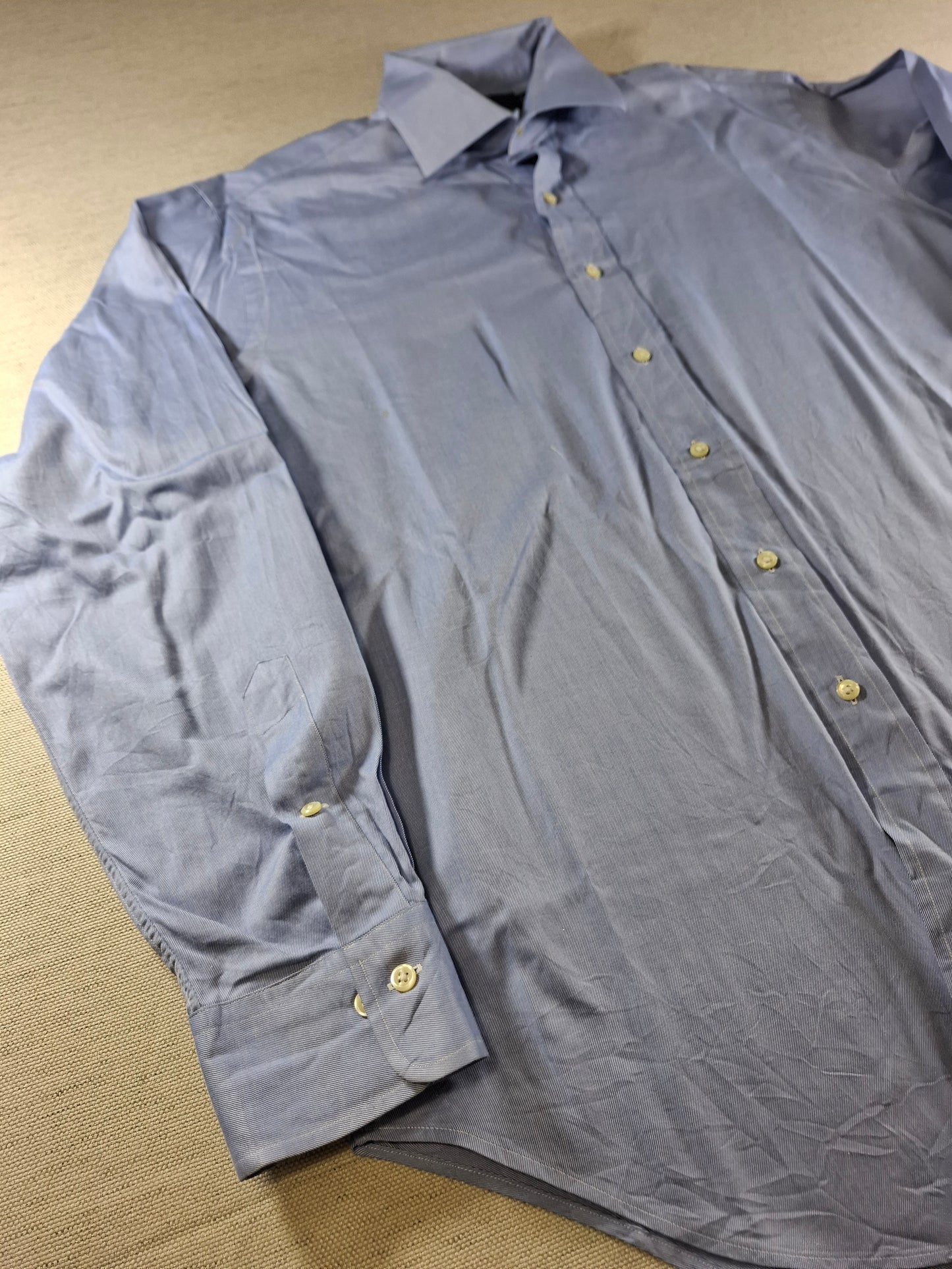 001497 – Polo Ralph Lauren Shirt – Light Blue, Size 16.5 / 34-35