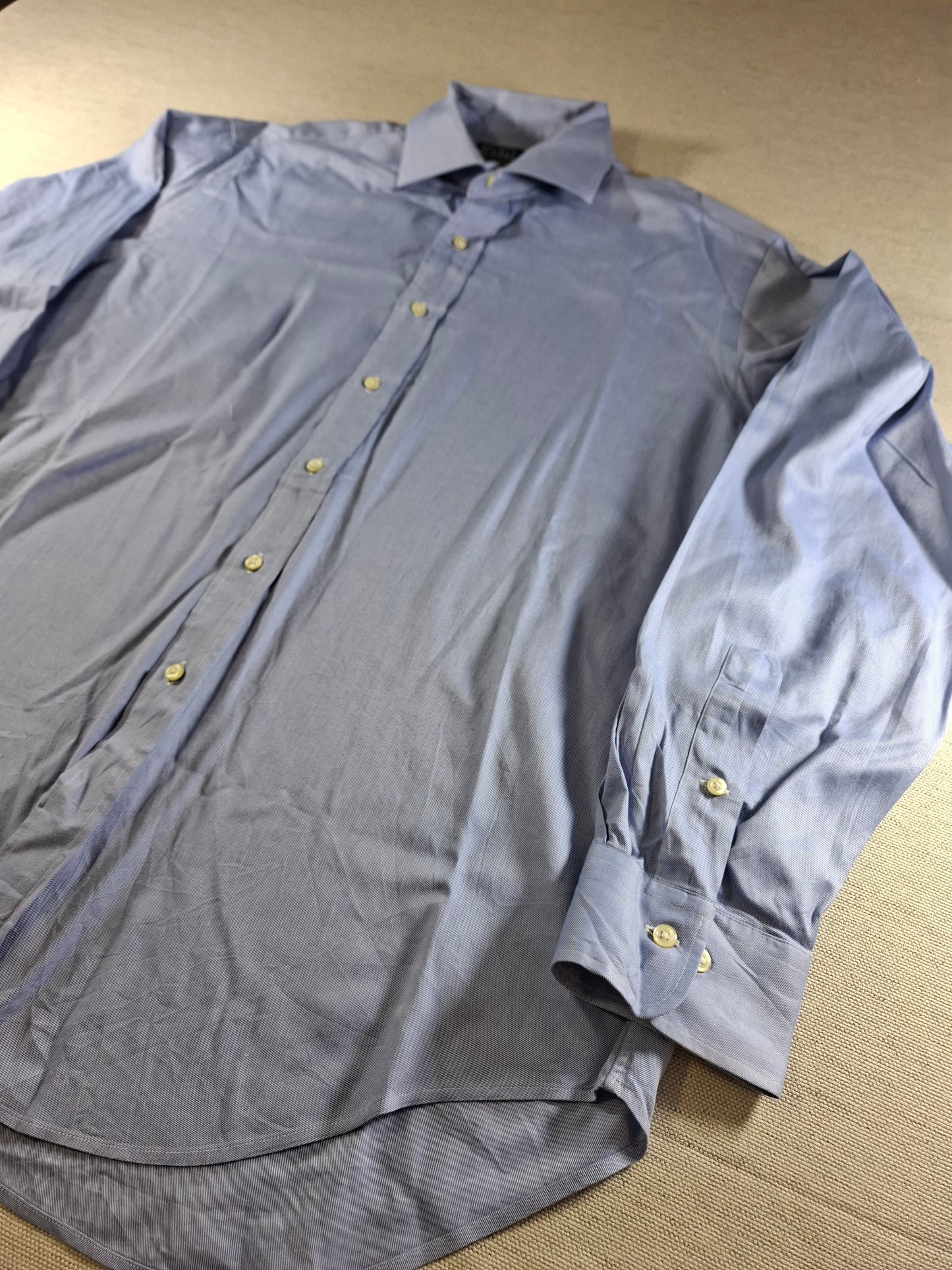 001497 – Polo Ralph Lauren Shirt – Light Blue, Size 16.5 / 34-35