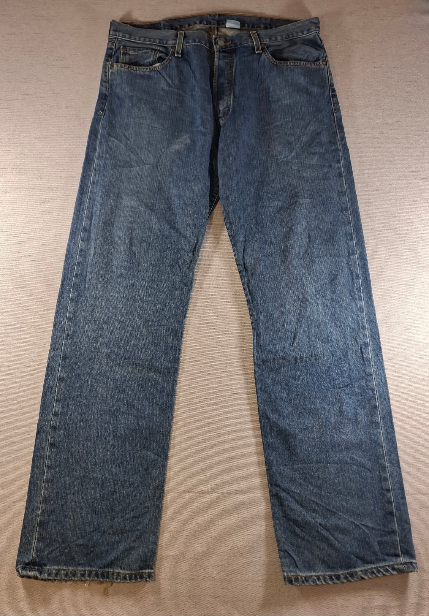 001508 – Levi's Jeans (501) – Blue, Size 38/34