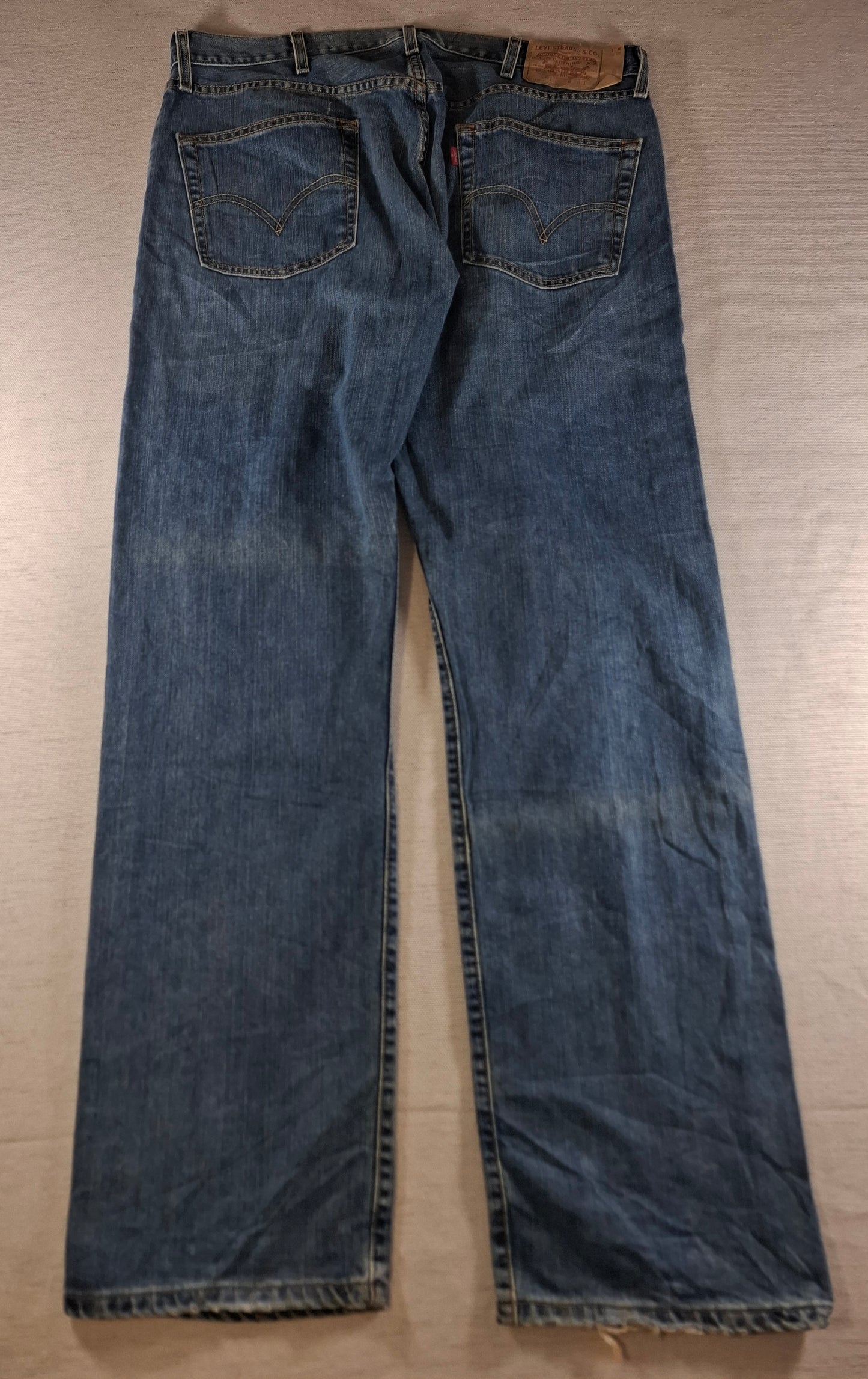 001508 – Levi's Jeans (501) – Blue, Size 38/34