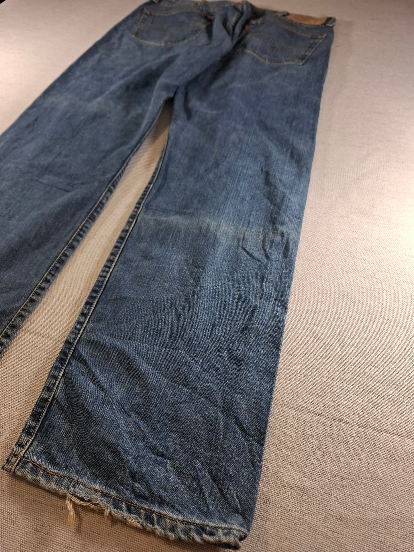 001508 – Levi's Jeans (501) – Blue, Size 38/34