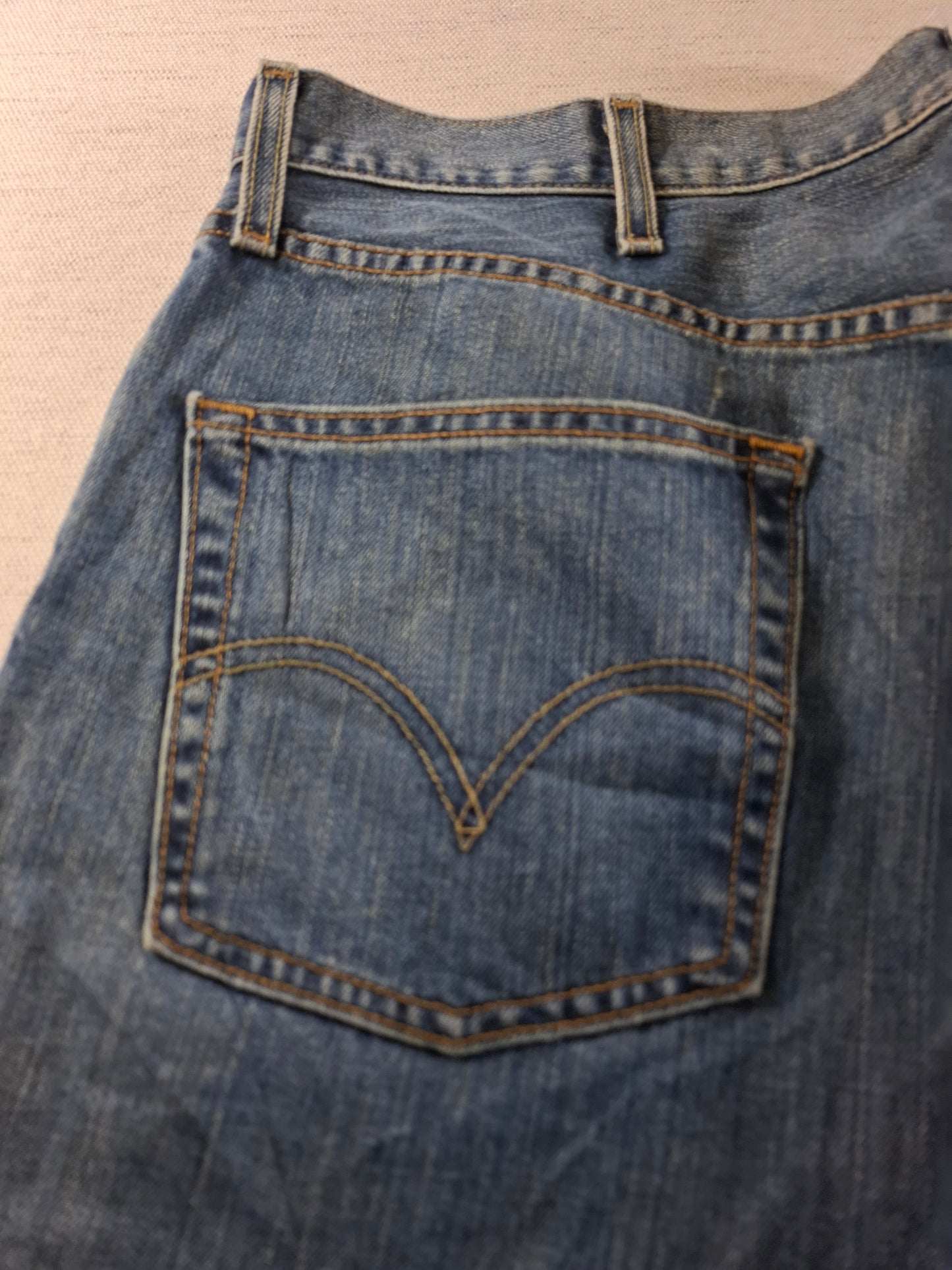 001508 – Levi's Jeans (501) – Blue, Size 38/34