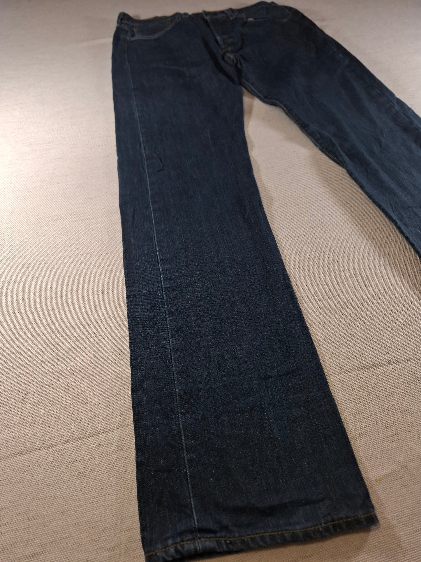 001509 – Levi's Jeans (501) – Dark Blue, Size 32/34