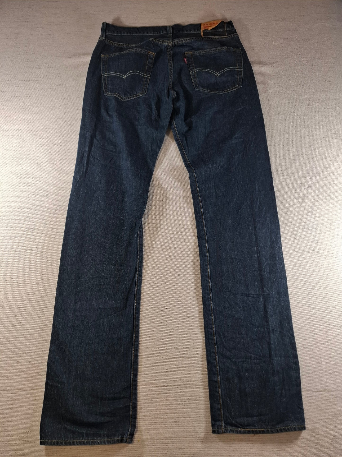 001509 – Levi's Jeans (501) – Dark Blue, Size 32/34