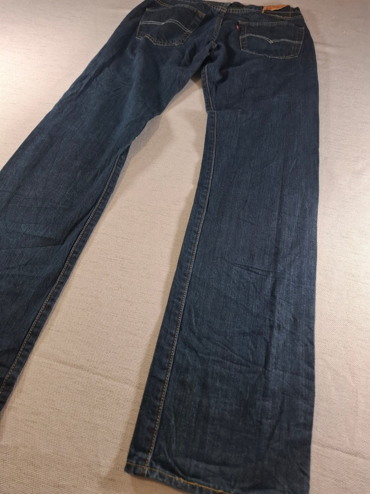 001509 – Levi's Jeans (501) – Dark Blue, Size 32/34
