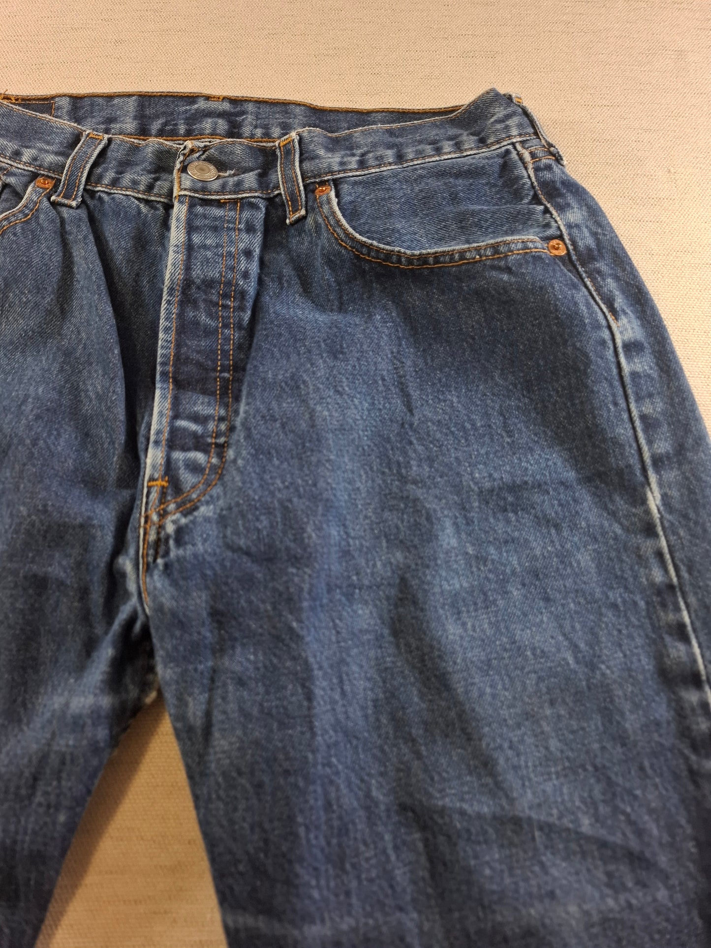 001510 – Levi's Jeans (501) – Blue, Size 34/34