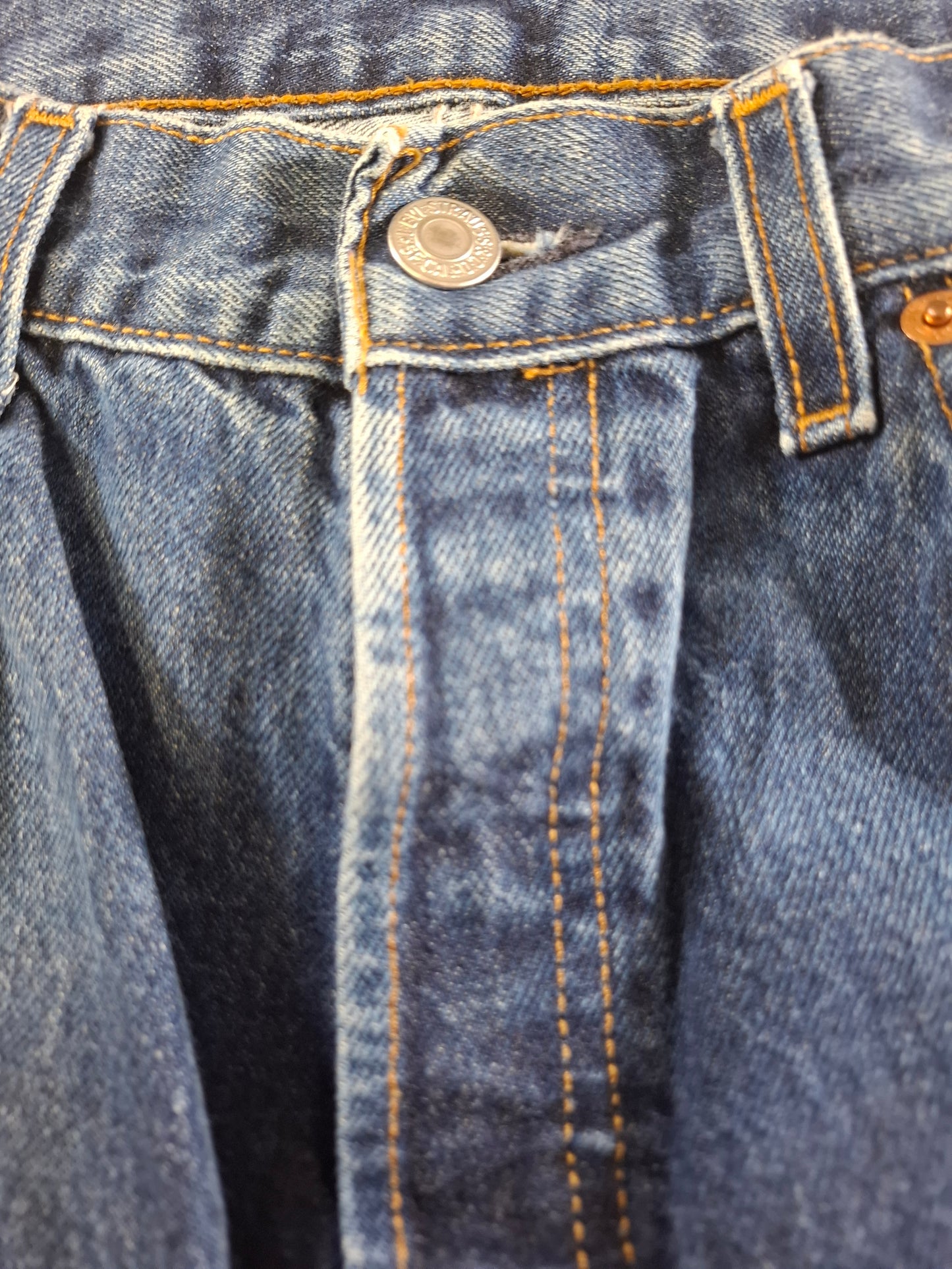 001510 – Levi's Jeans (501) – Blue, Size 34/34