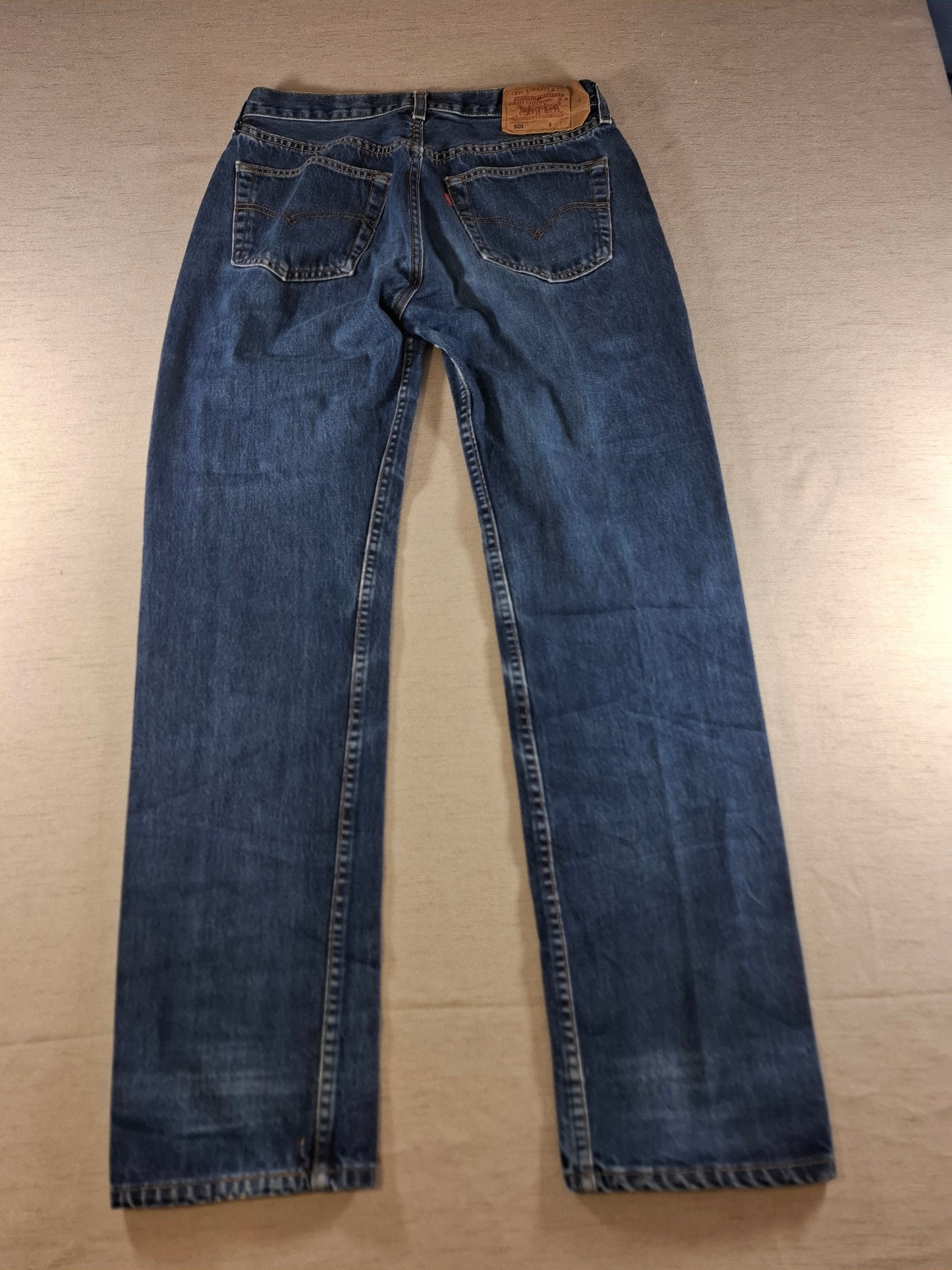 001510 – Levi's Jeans (501) – Blue, Size 34/34