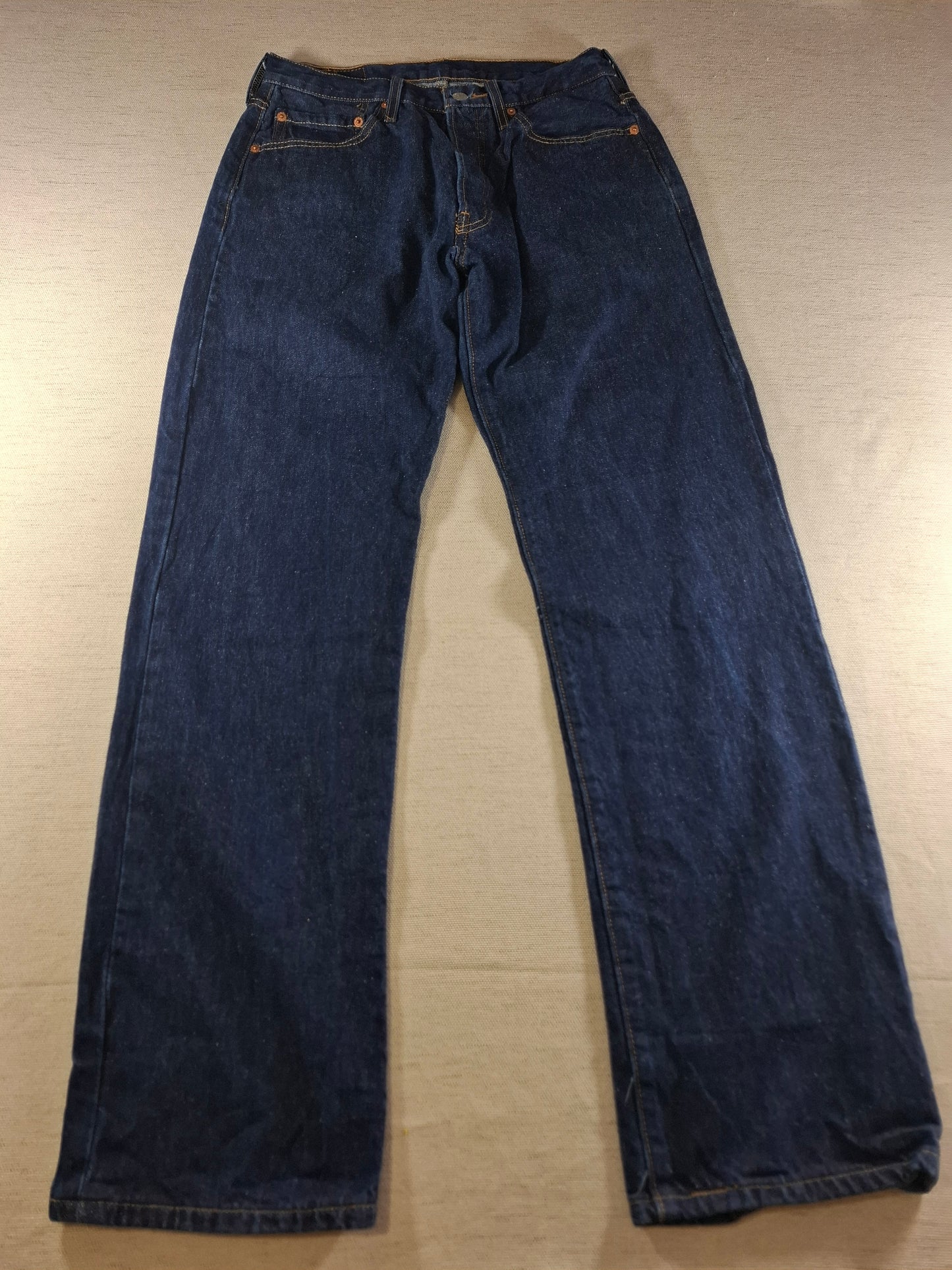 001511 – Levi's Jeans (501) – Dark Blue, Size 33/34