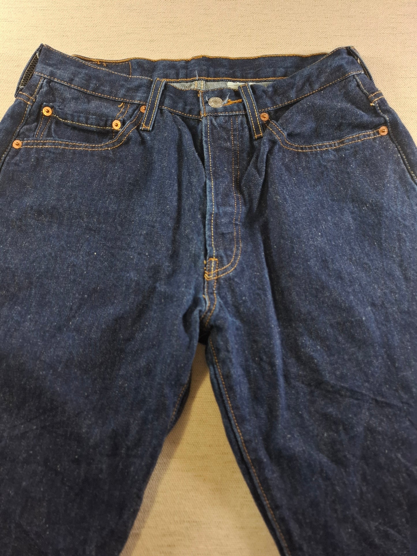 001511 – Levi's Jeans (501) – Dark Blue, Size 33/34