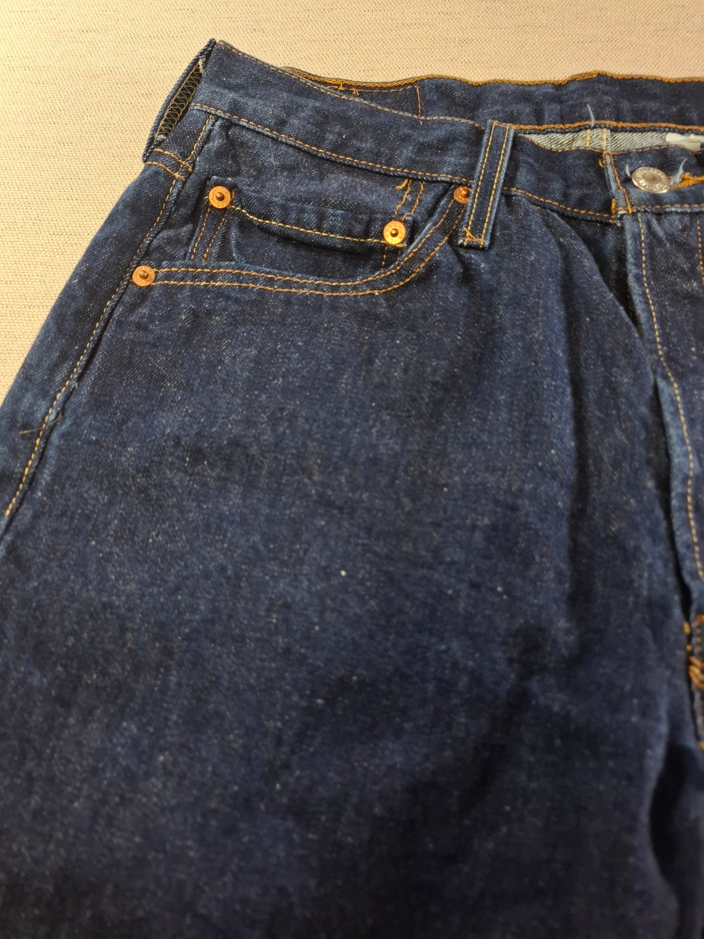 001511 – Levi's Jeans (501) – Dark Blue, Size 33/34