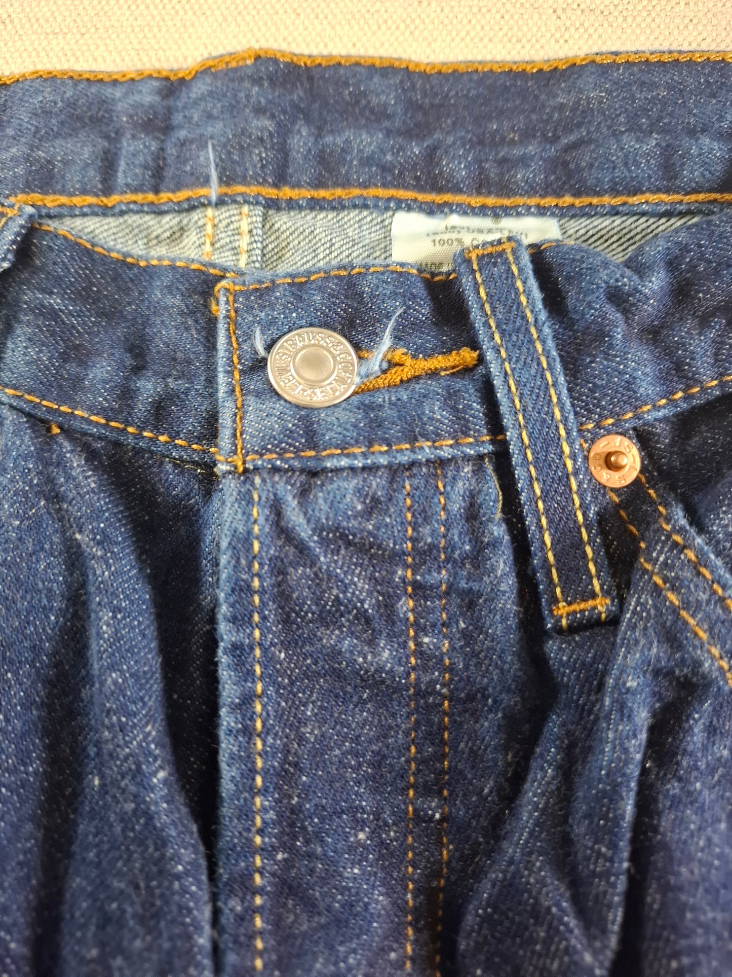 001511 – Levi's Jeans (501) – Dark Blue, Size 33/34