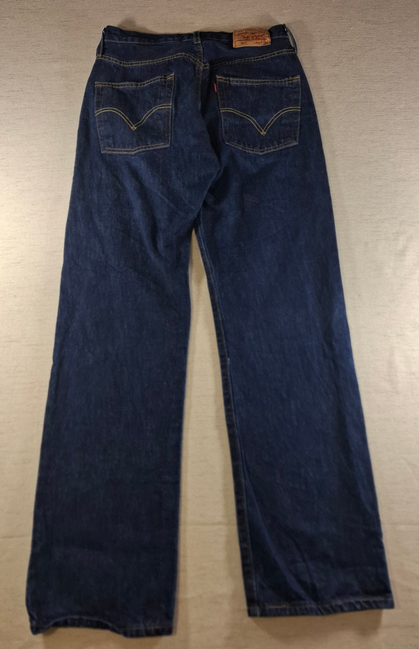 001511 – Levi's Jeans (501) – Dark Blue, Size 33/34