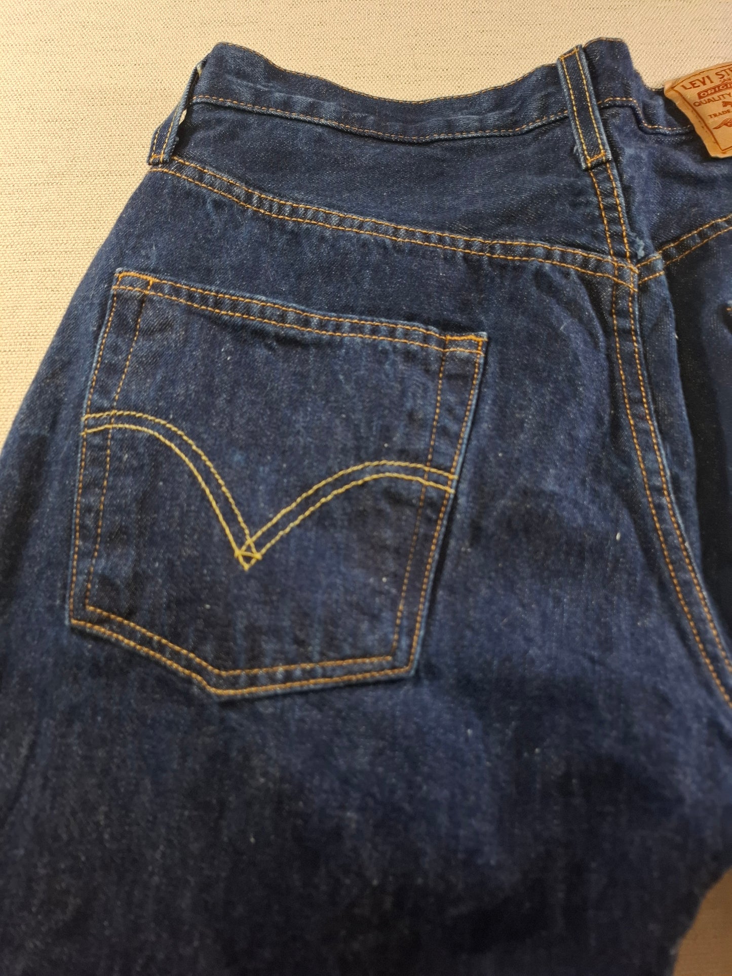 001511 – Levi's Jeans (501) – Dark Blue, Size 33/34