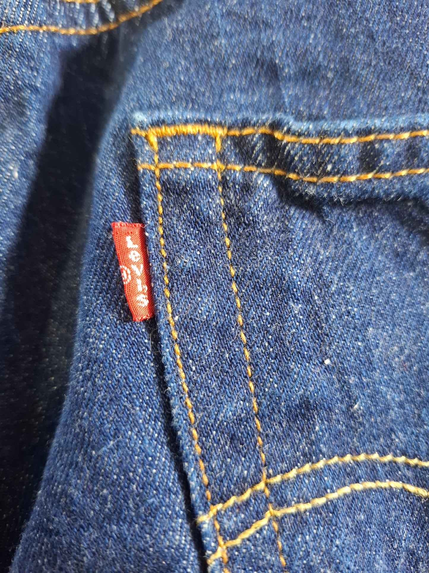 001511 – Levi's Jeans (501) – Dark Blue, Size 33/34