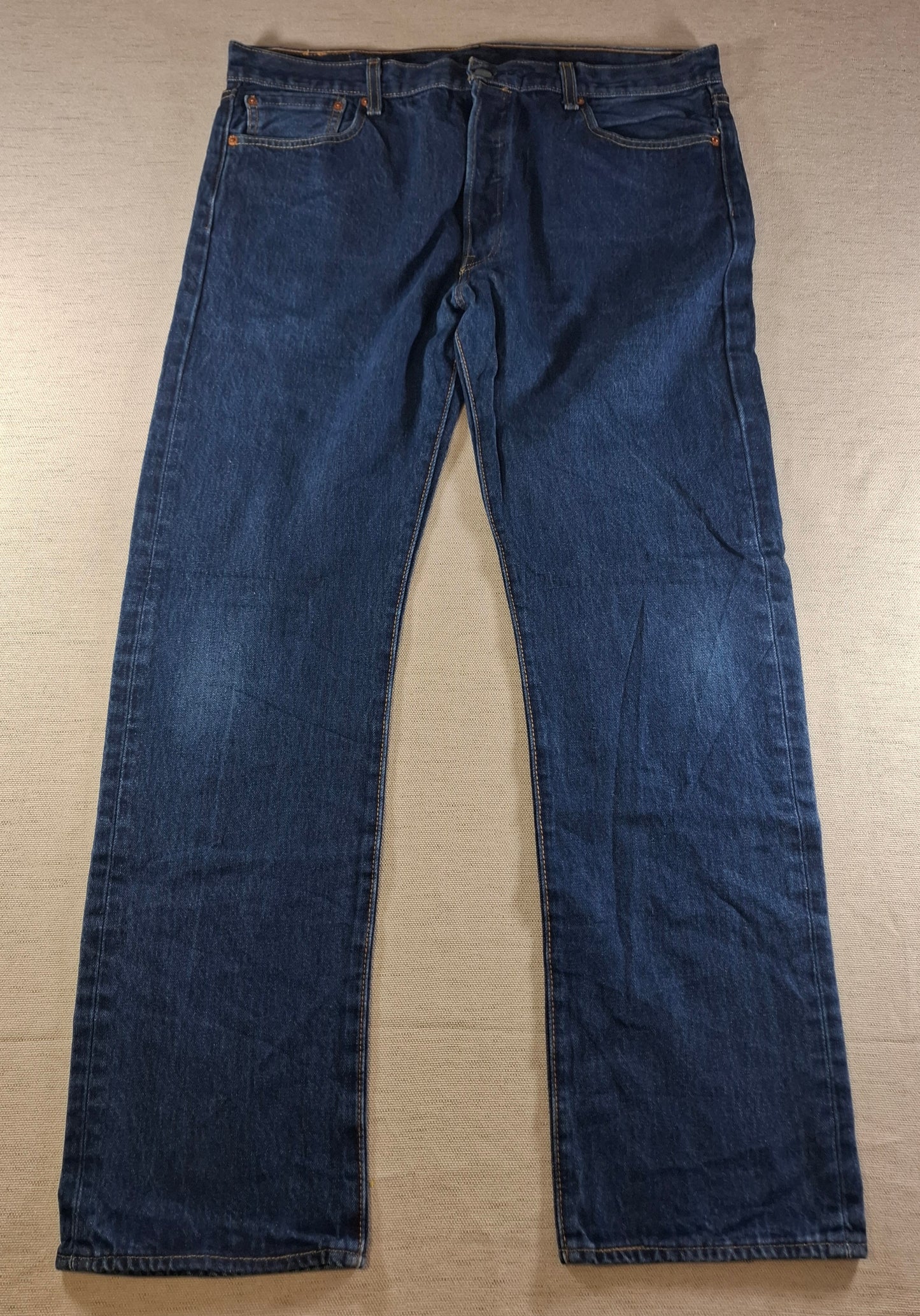 001512 – Levi's Jeans (501) – Blue, Size 36/32