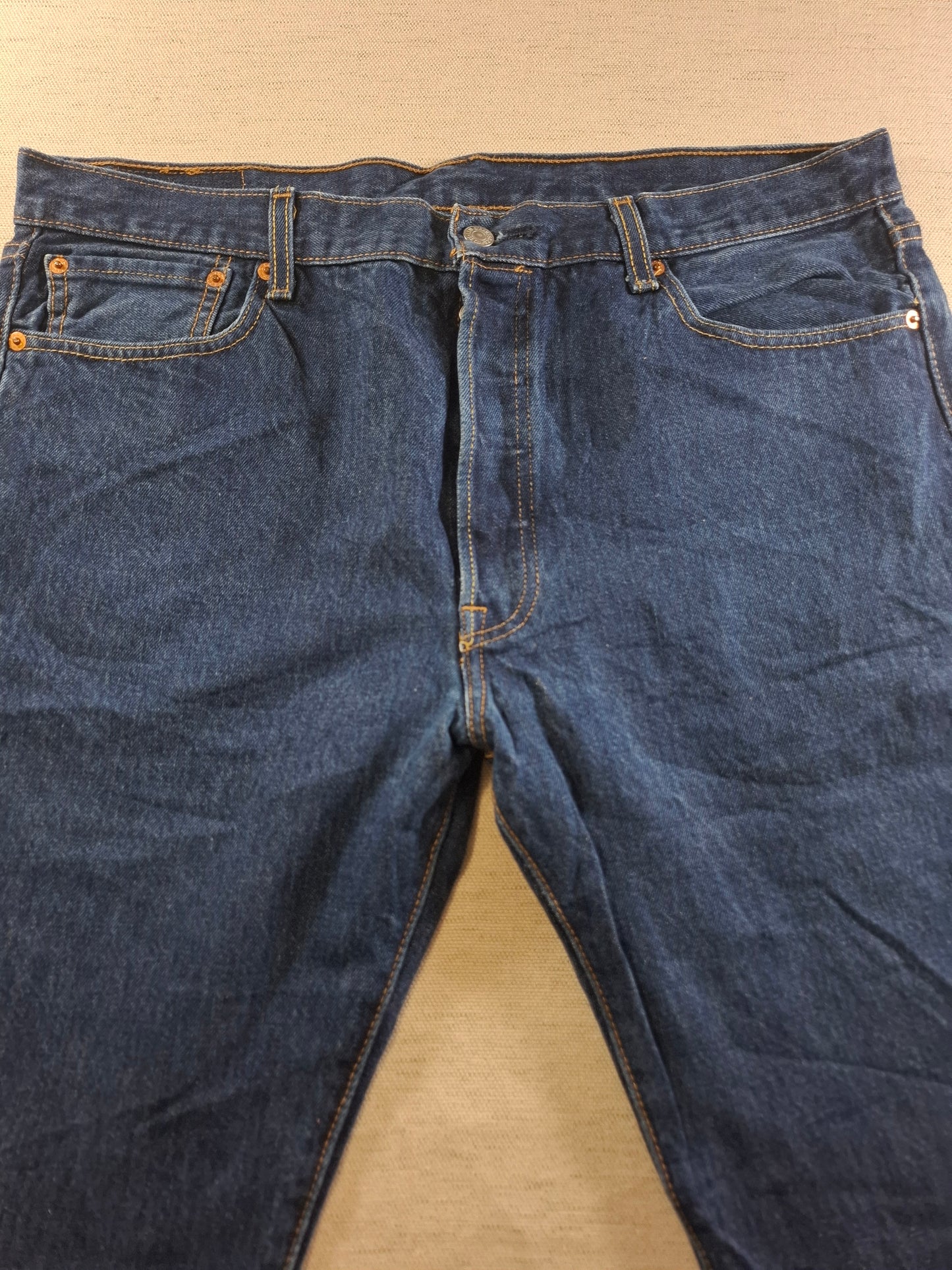 001512 – Levi's Jeans (501) – Blue, Size 36/32