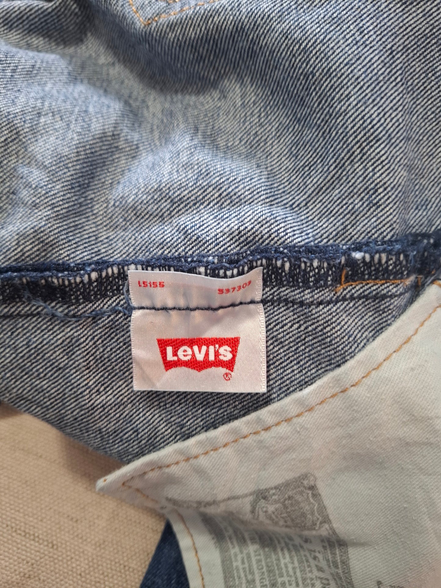001512 – Levi's Jeans (501) – Blue, Size 36/32