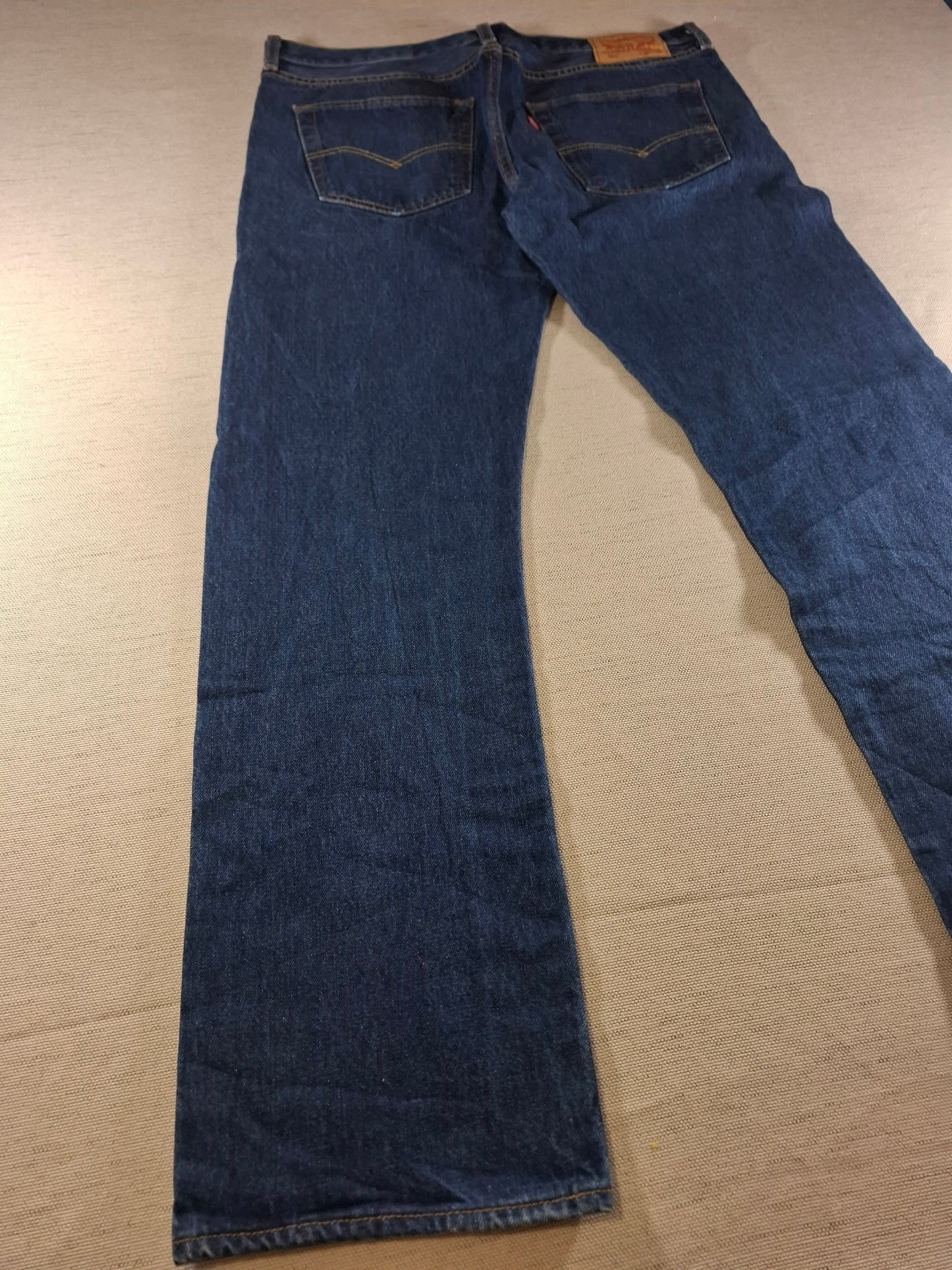001512 – Levi's Jeans (501) – Blue, Size 36/32