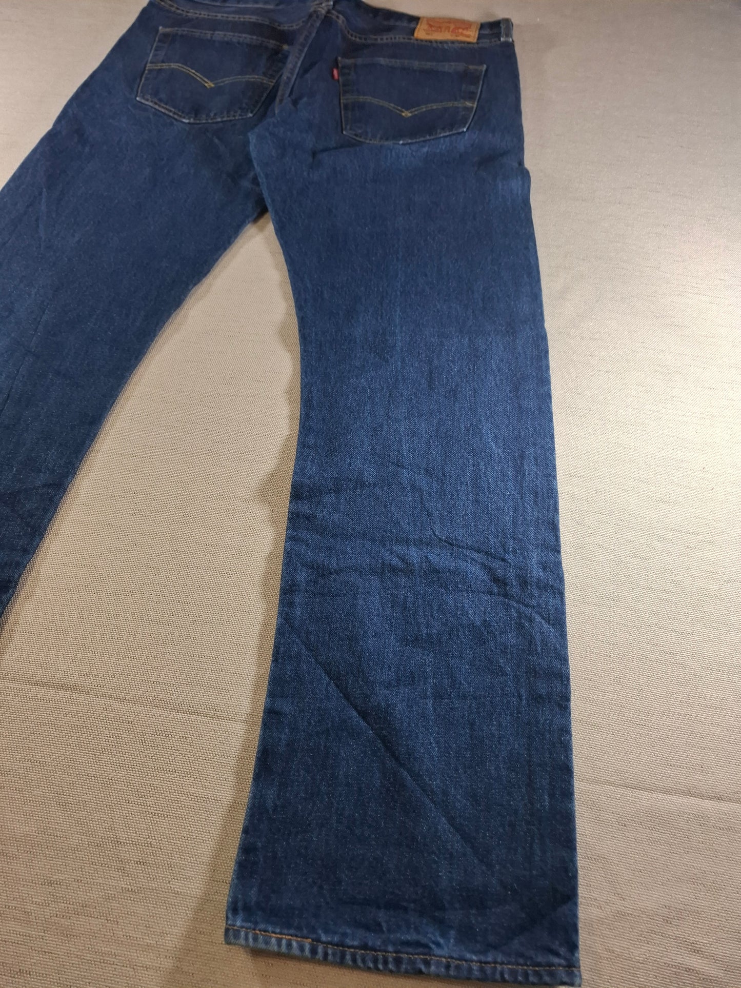 001512 – Levi's Jeans (501) – Blue, Size 36/32