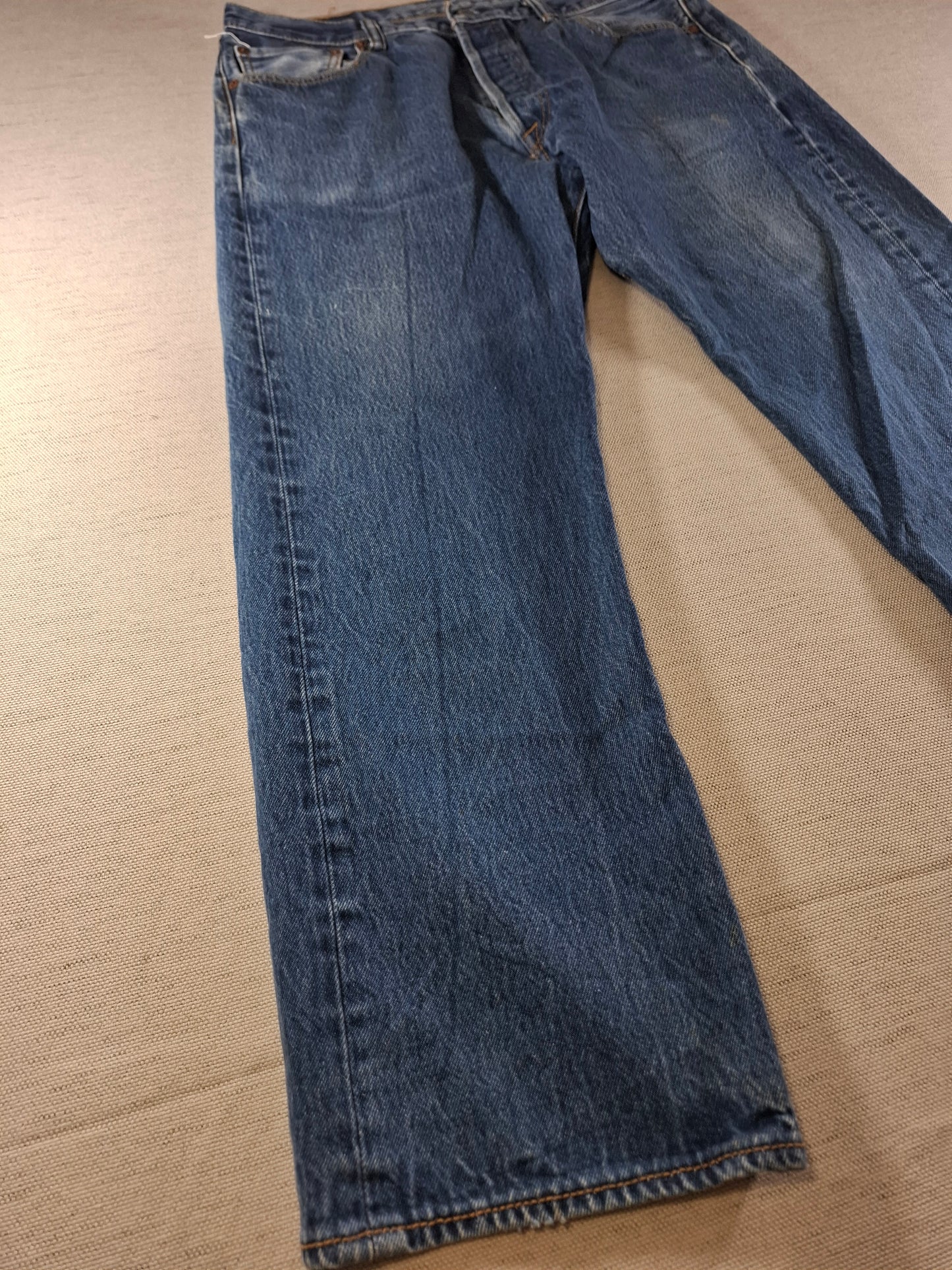001513 – Levi's Jeans (501) – Blue, Size 36/30