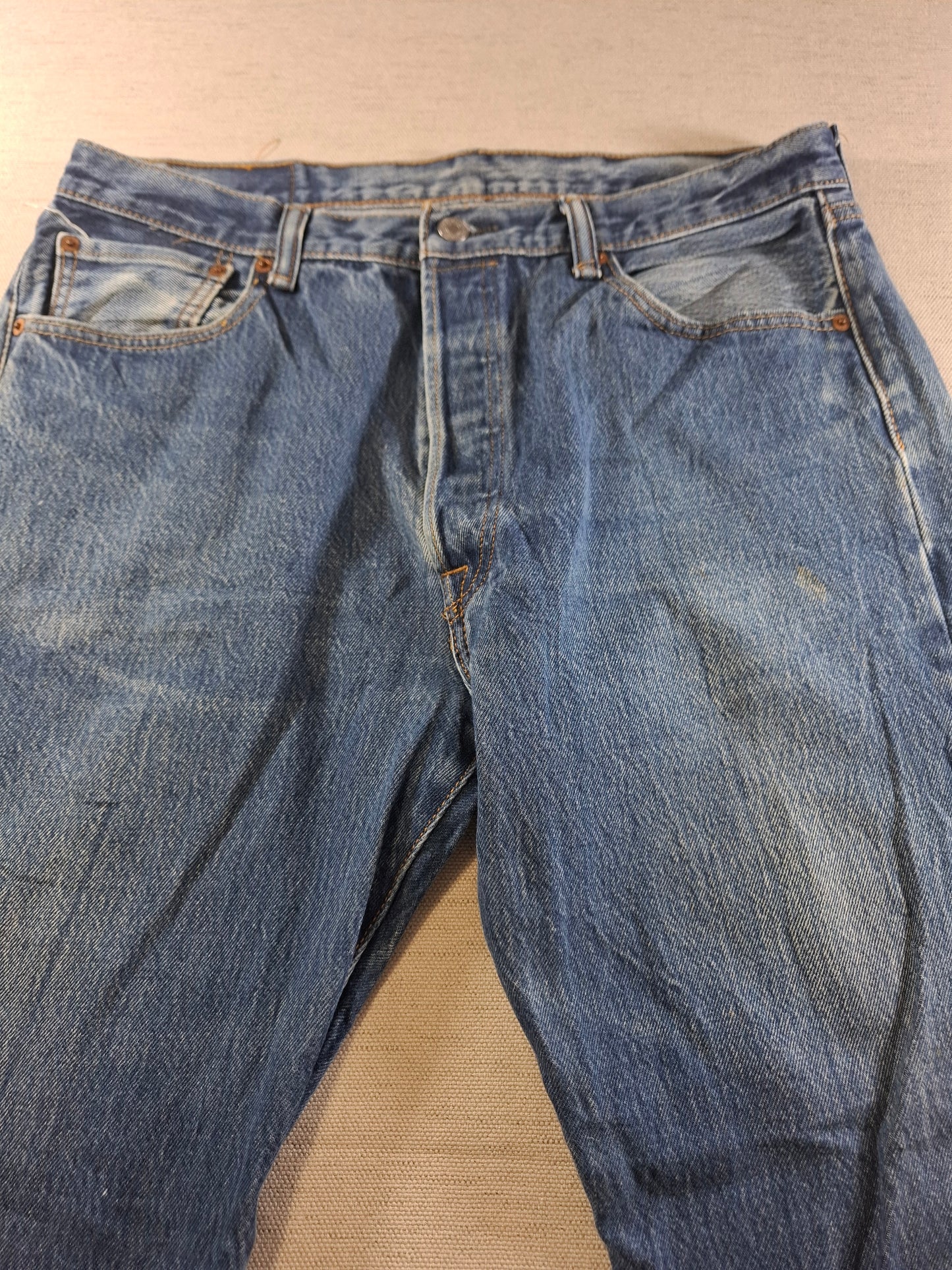 001513 – Levi's Jeans (501) – Blue, Size 36/30