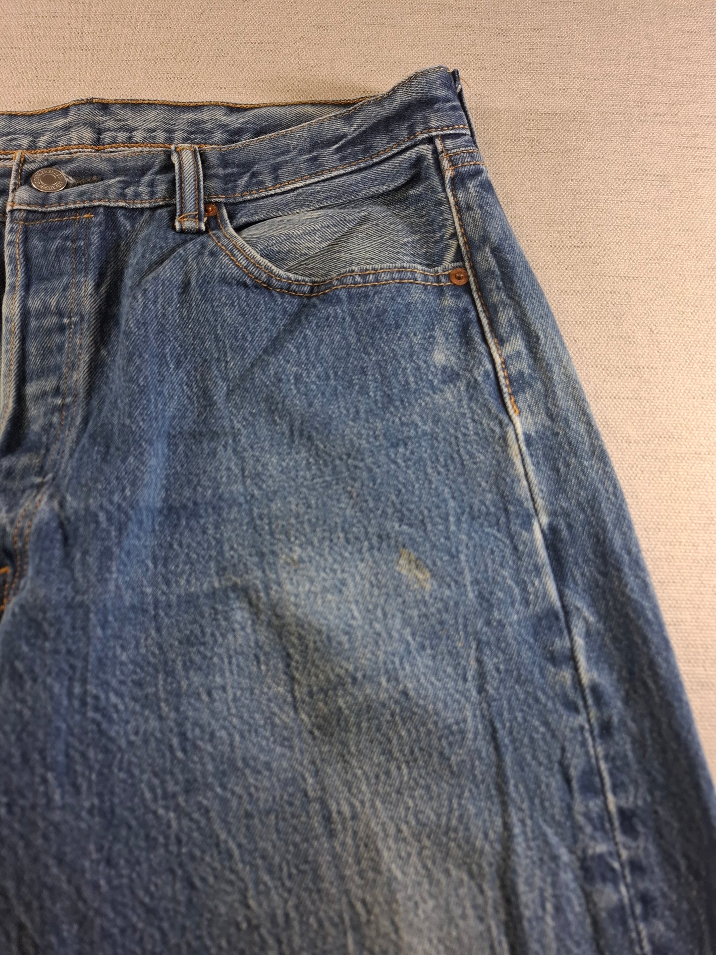 001513 – Levi's Jeans (501) – Blue, Size 36/30
