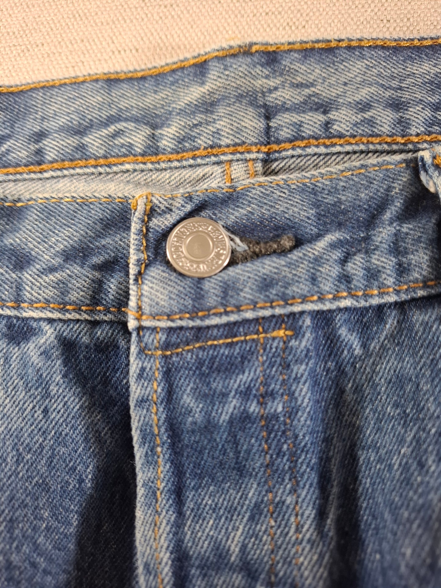 001513 – Levi's Jeans (501) – Blue, Size 36/30