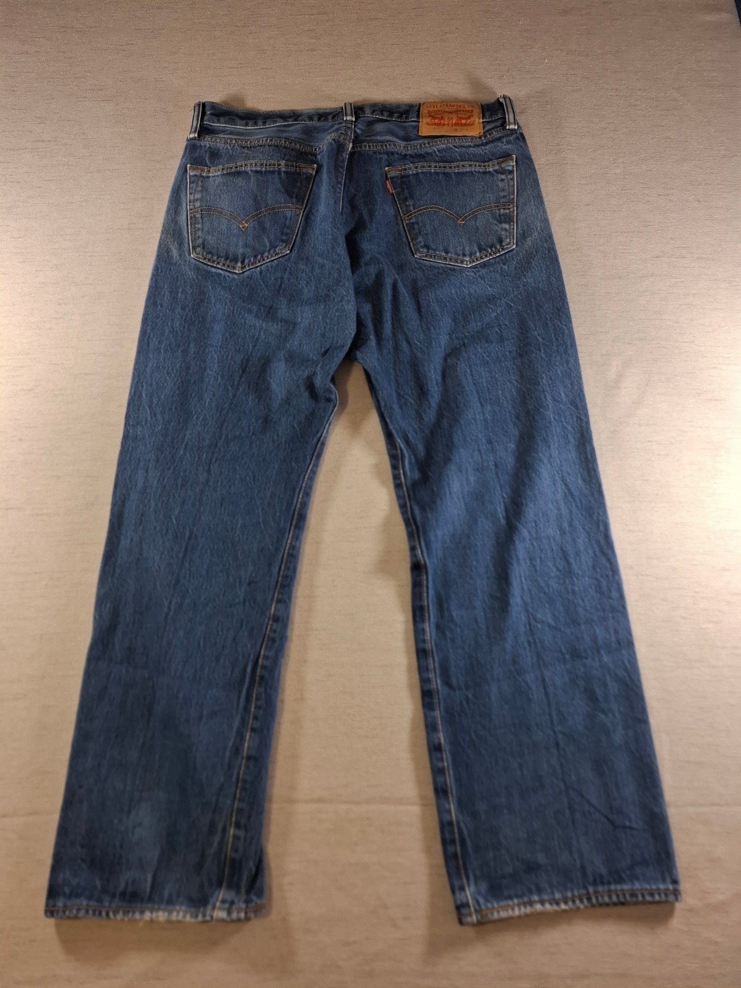 001513 – Levi's Jeans (501) – Blue, Size 36/30