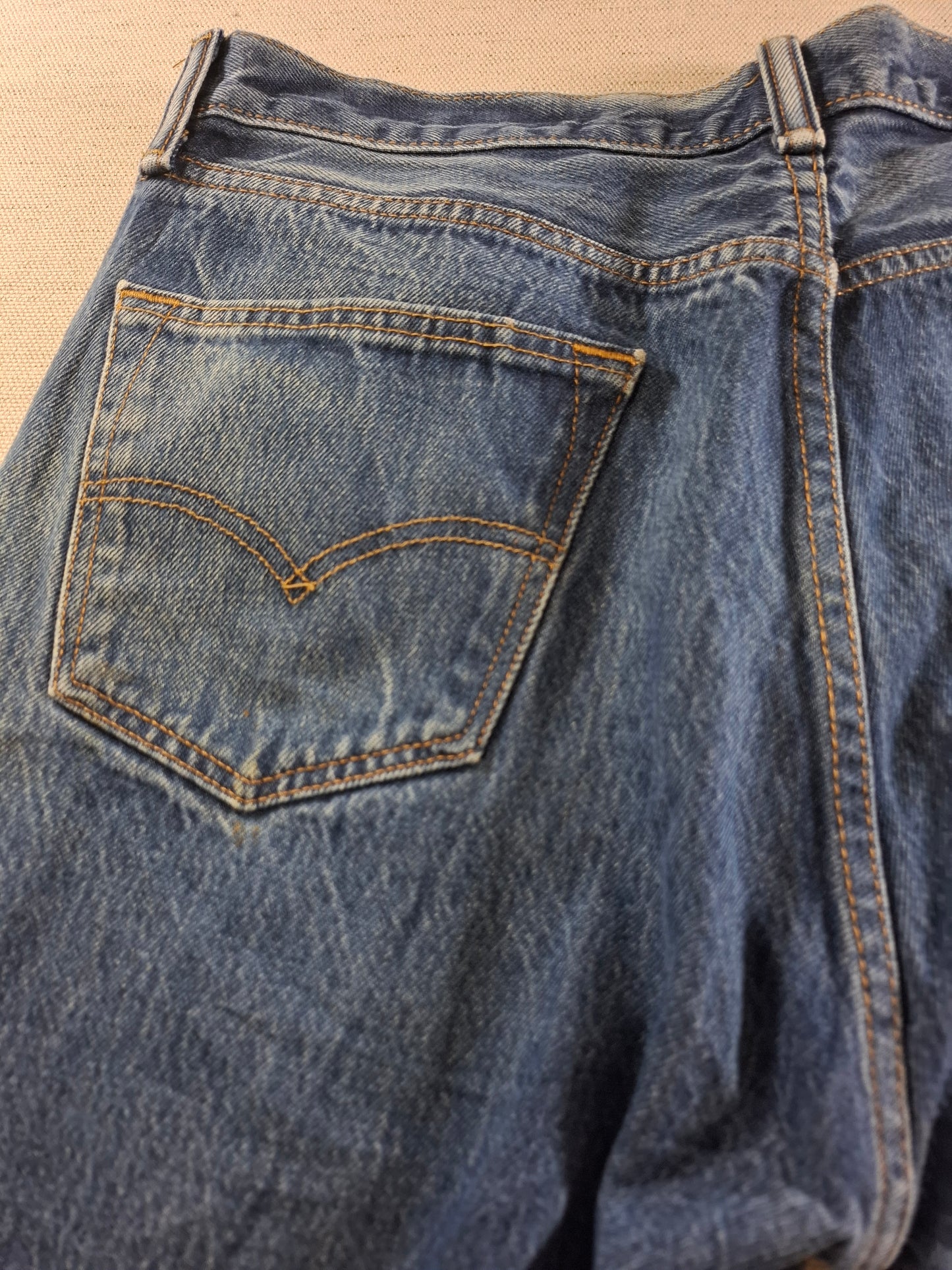 001513 – Levi's Jeans (501) – Blue, Size 36/30