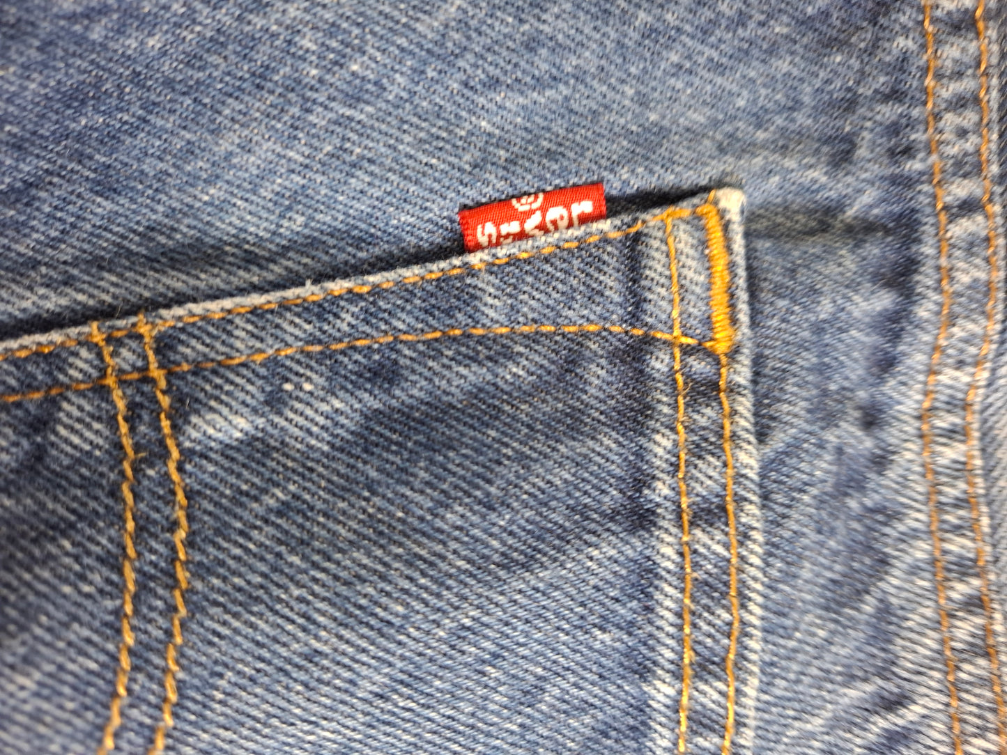 001513 – Levi's Jeans (501) – Blue, Size 36/30
