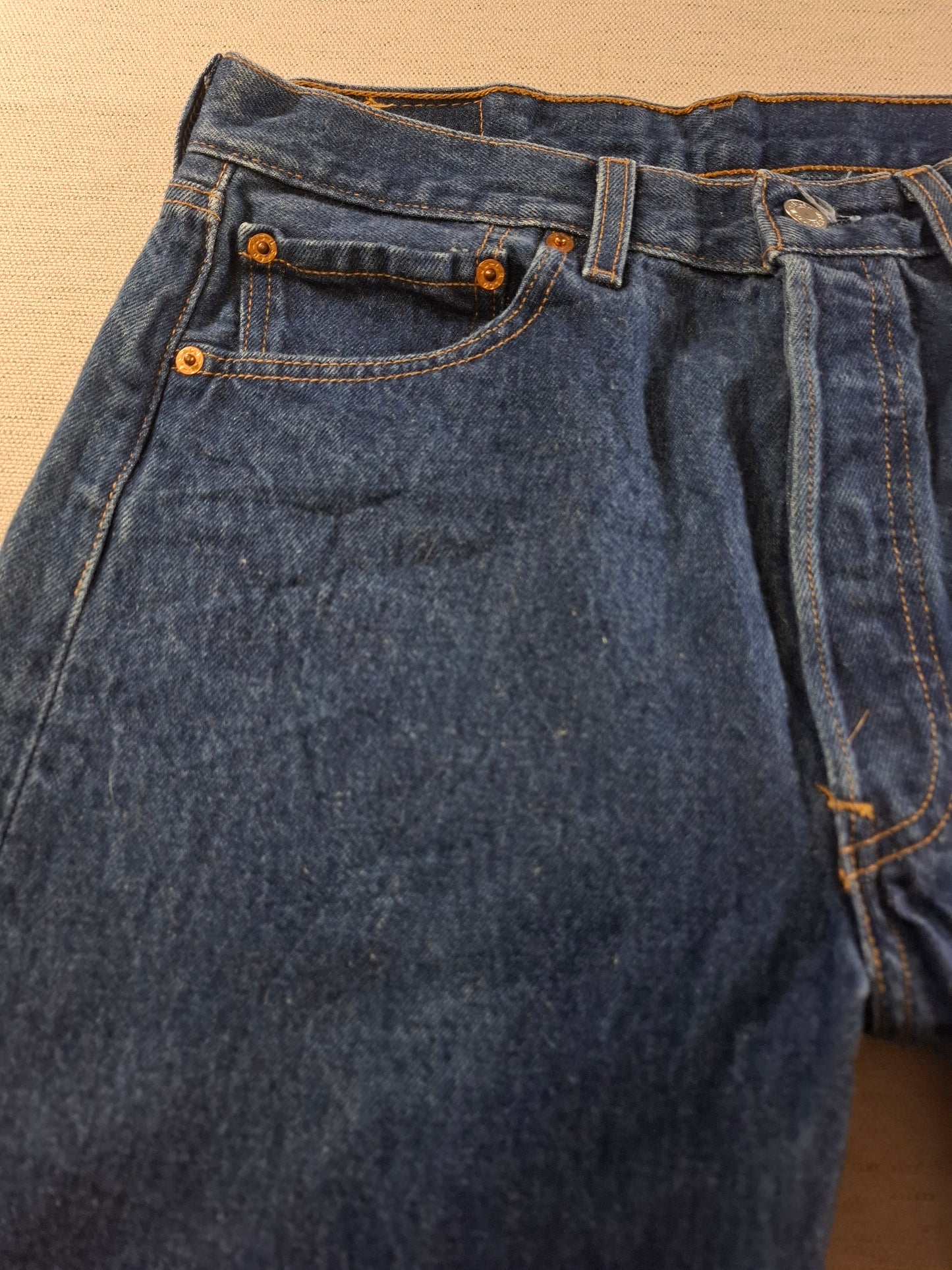 001514 – Levi's Jeans (501) – Blue, Size 32/32