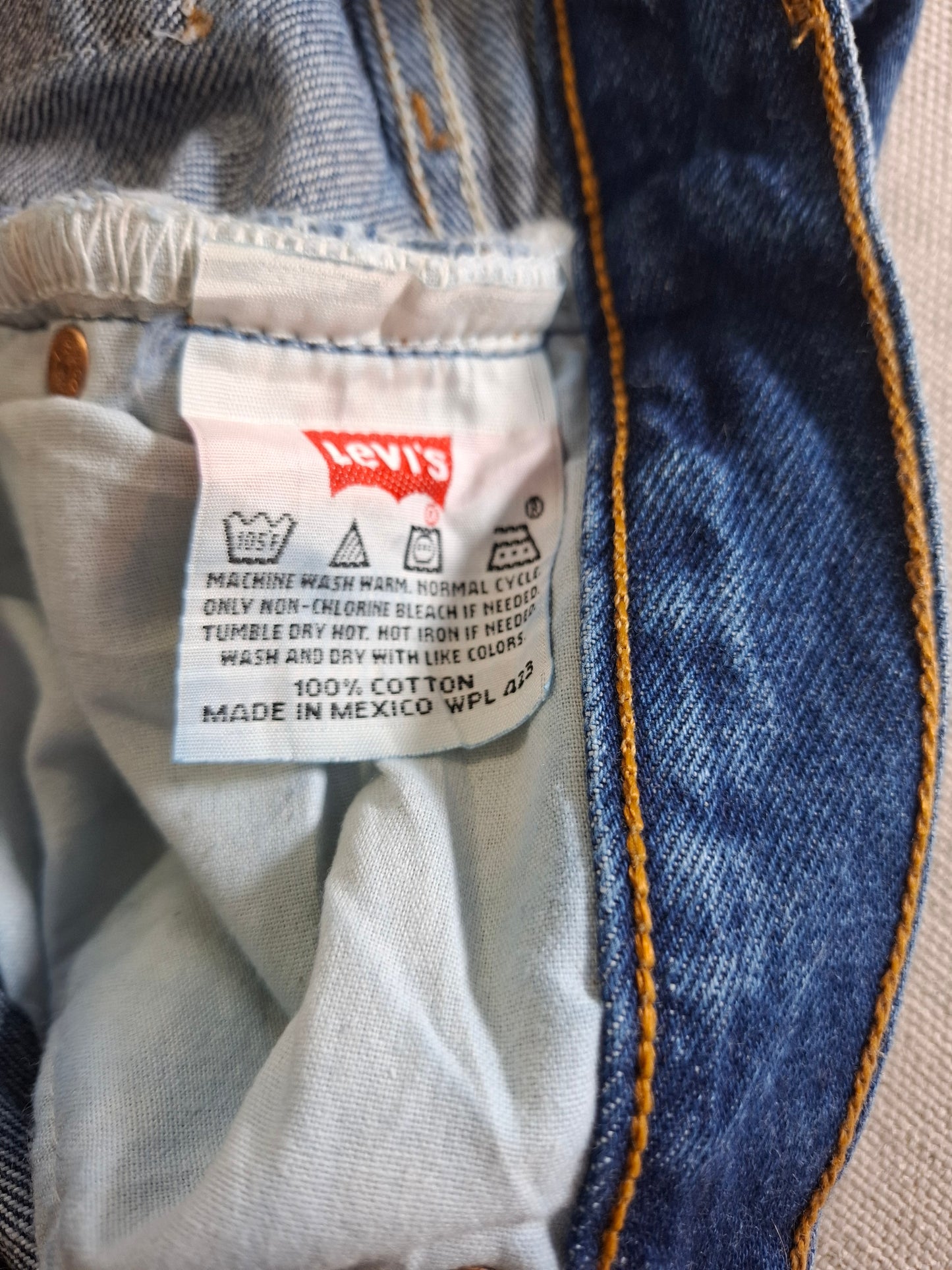 001514 – Levi's Jeans (501) – Blue, Size 32/32