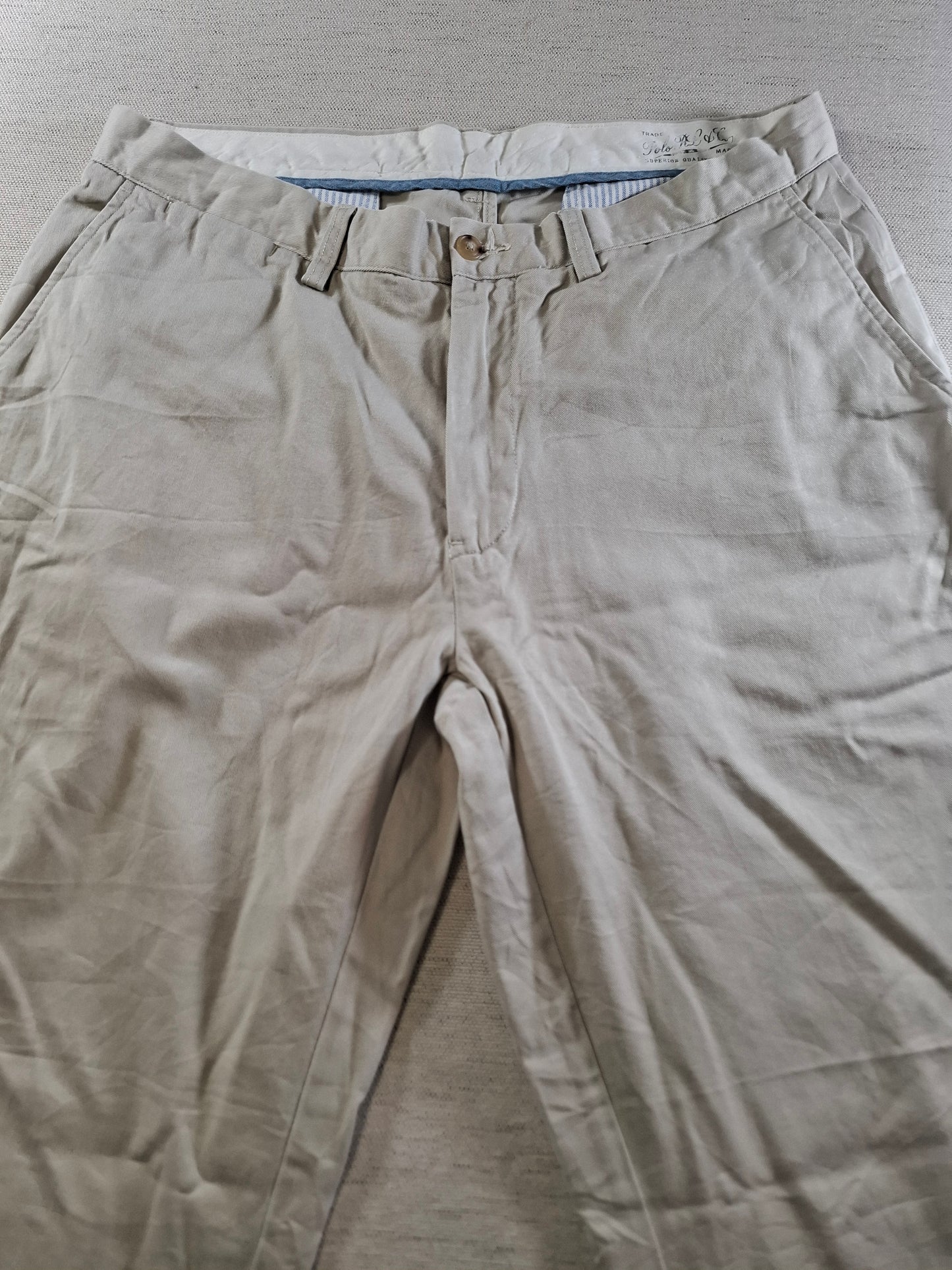 001515 – Polo Ralph Lauren Chino Pants – Beige, Size 34/30