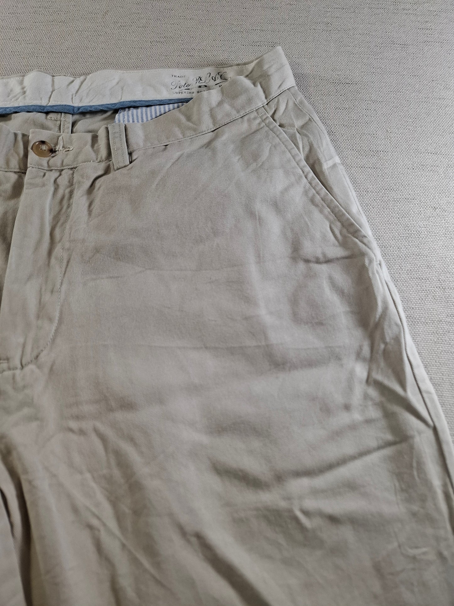 001515 – Polo Ralph Lauren Chino Pants – Beige, Size 34/30