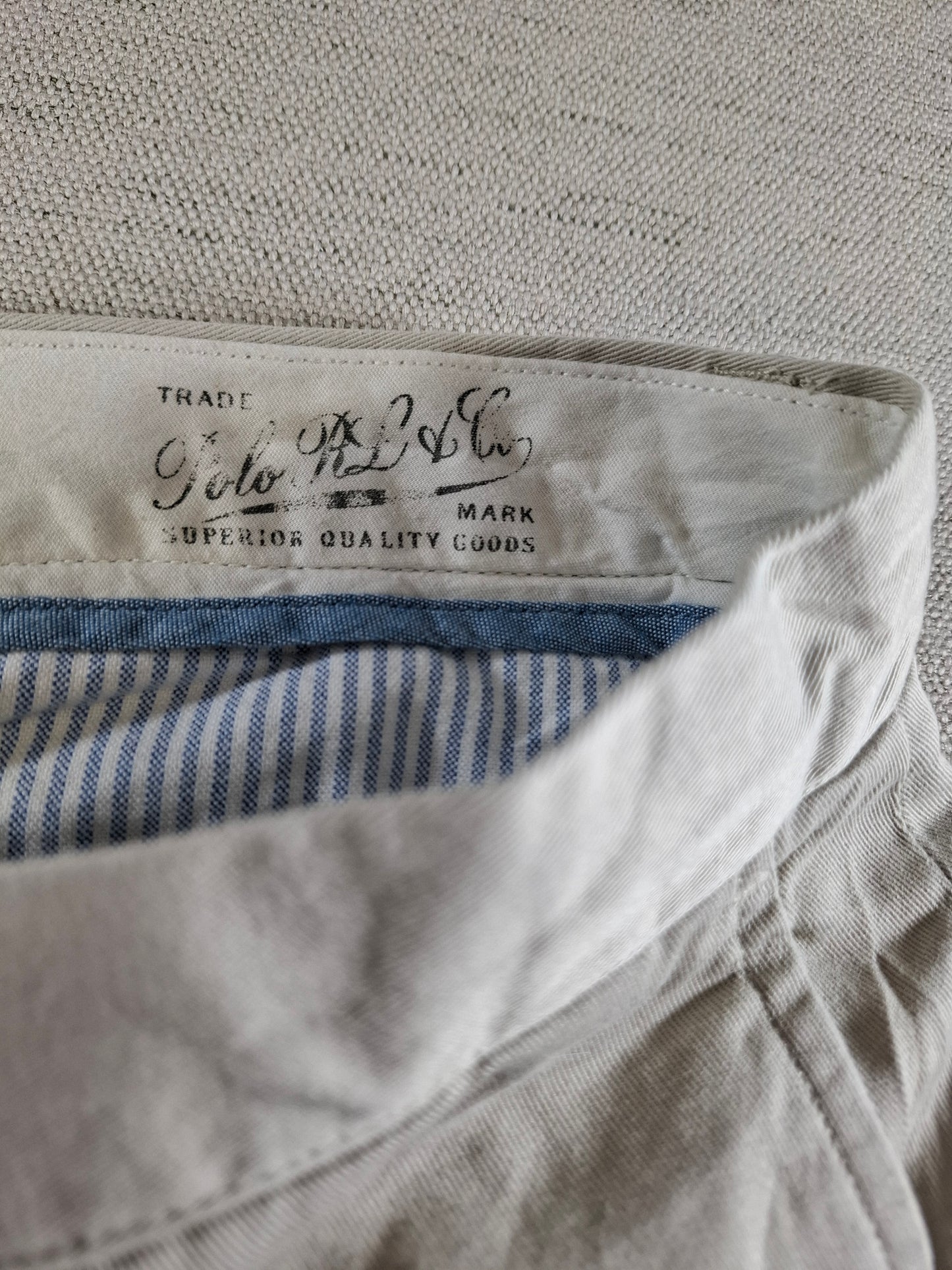 001515 – Polo Ralph Lauren Chino Pants – Beige, Size 34/30