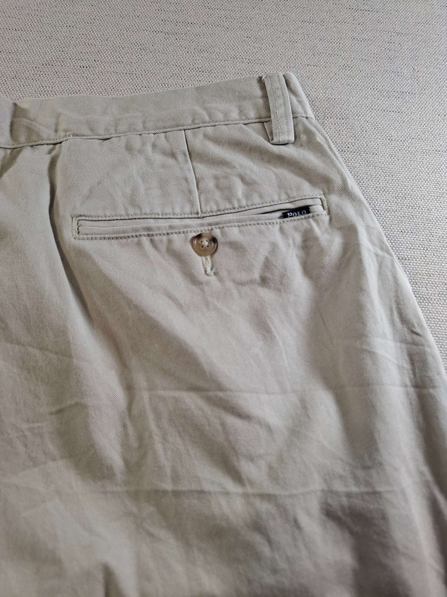 001515 – Polo Ralph Lauren Chino Pants – Beige, Size 34/30