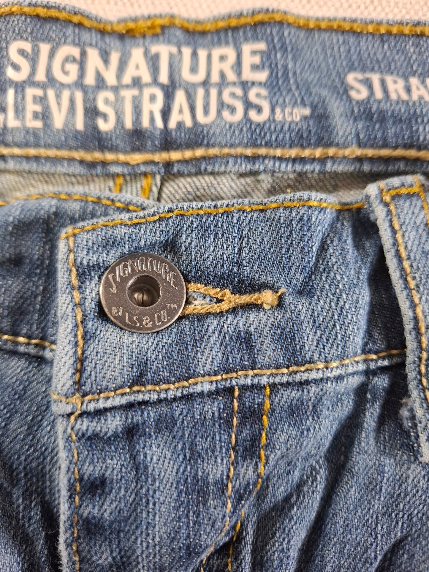 001516 – Levi's Jeans – Blue, Size Regular 10